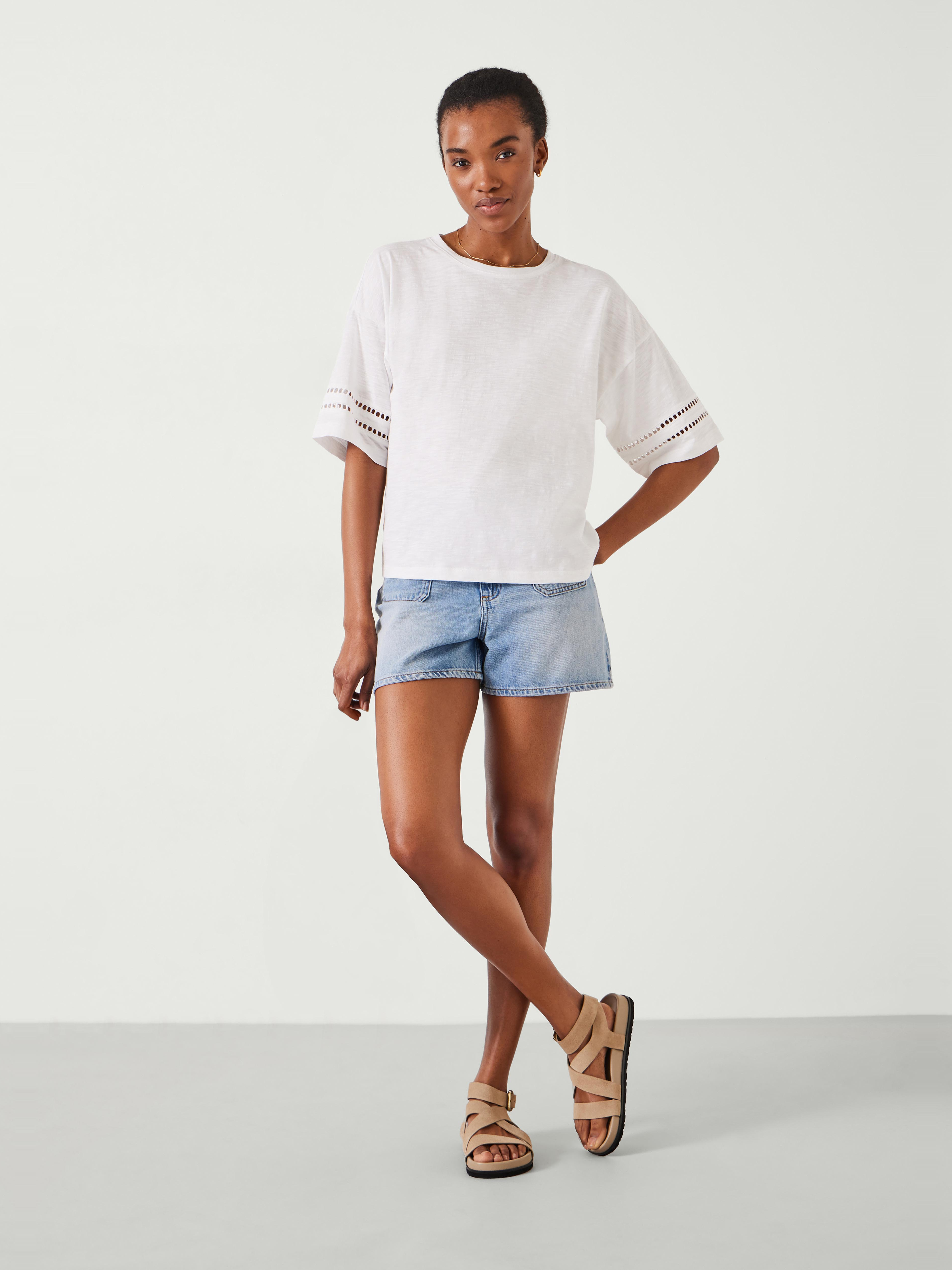 Lucie Lace Detail T-Shirt