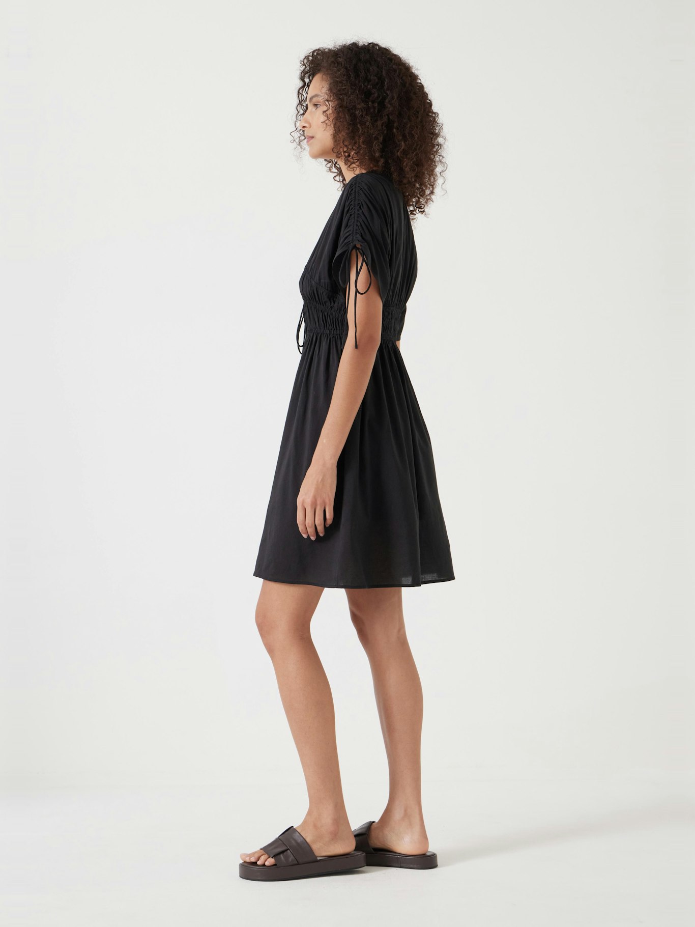 012853-2822-04 Grace Cotton Blend Mini Beach Dress