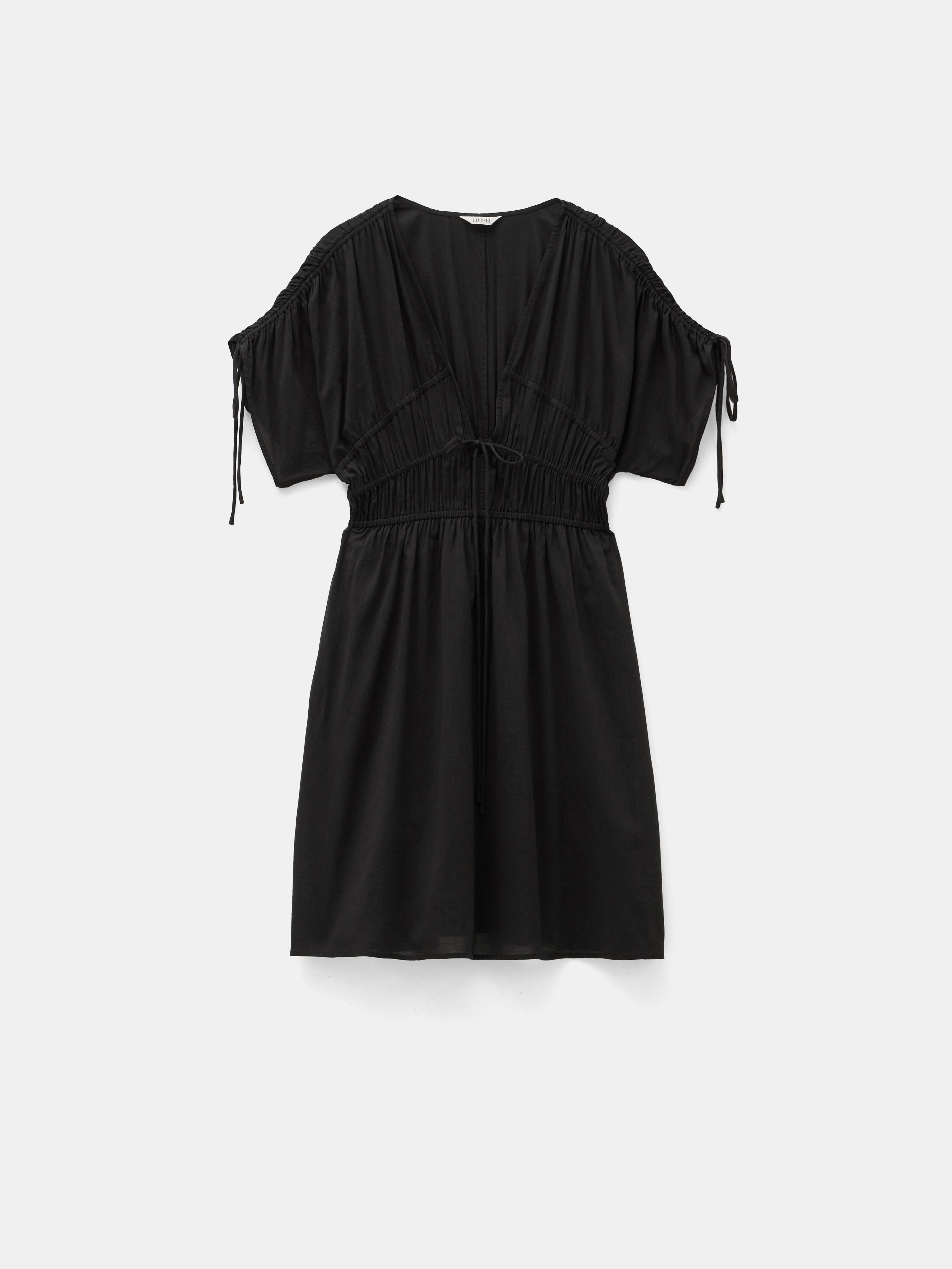 Grace Cotton Blend Mini Beach Dress