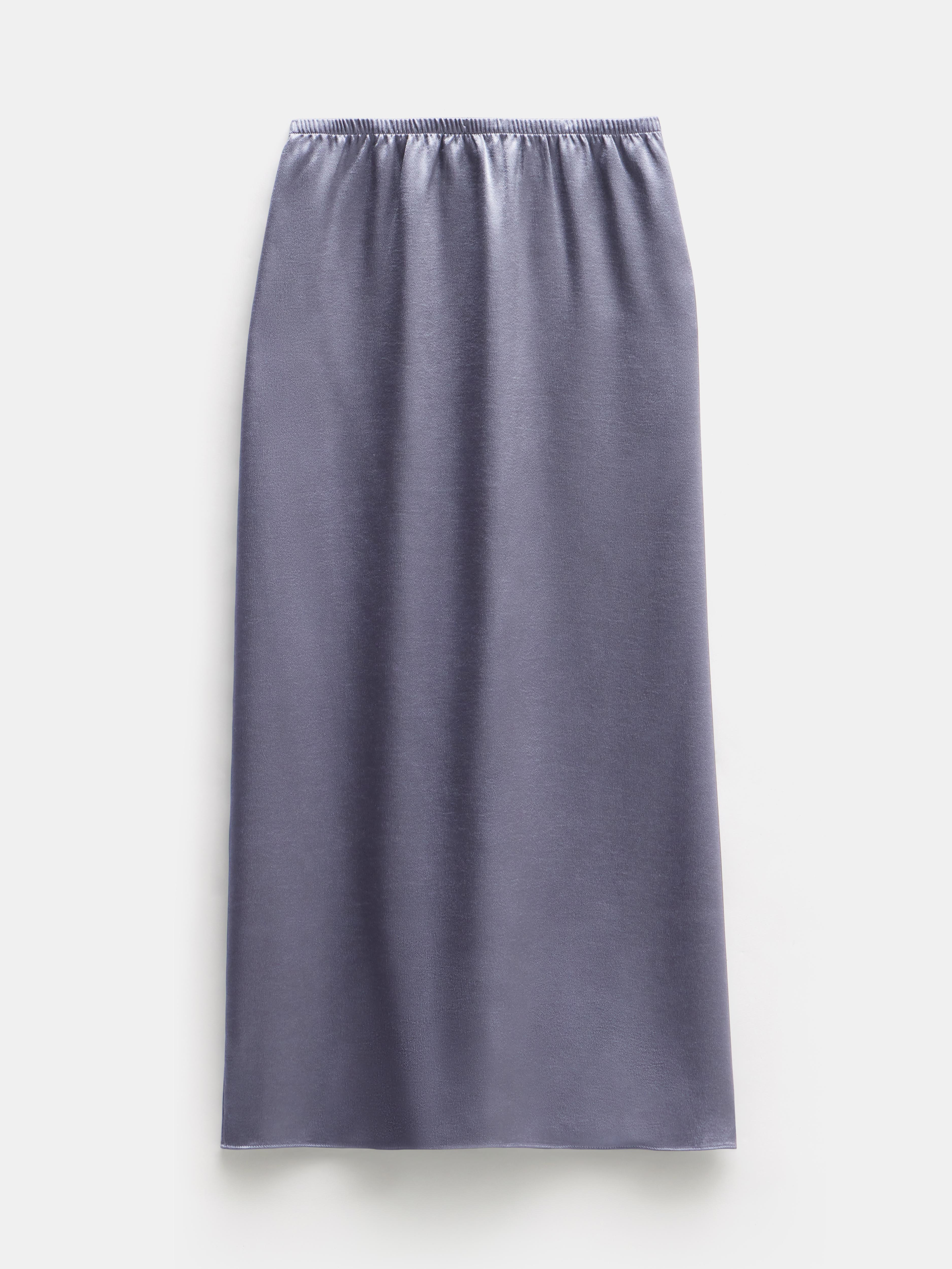 Aurora Satin Midi Skirt