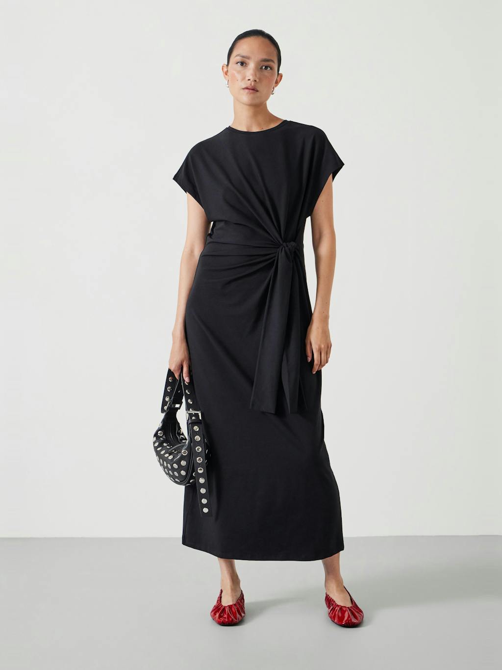 012936-0456-01 Trinny Stretch Jersey Midi Dress