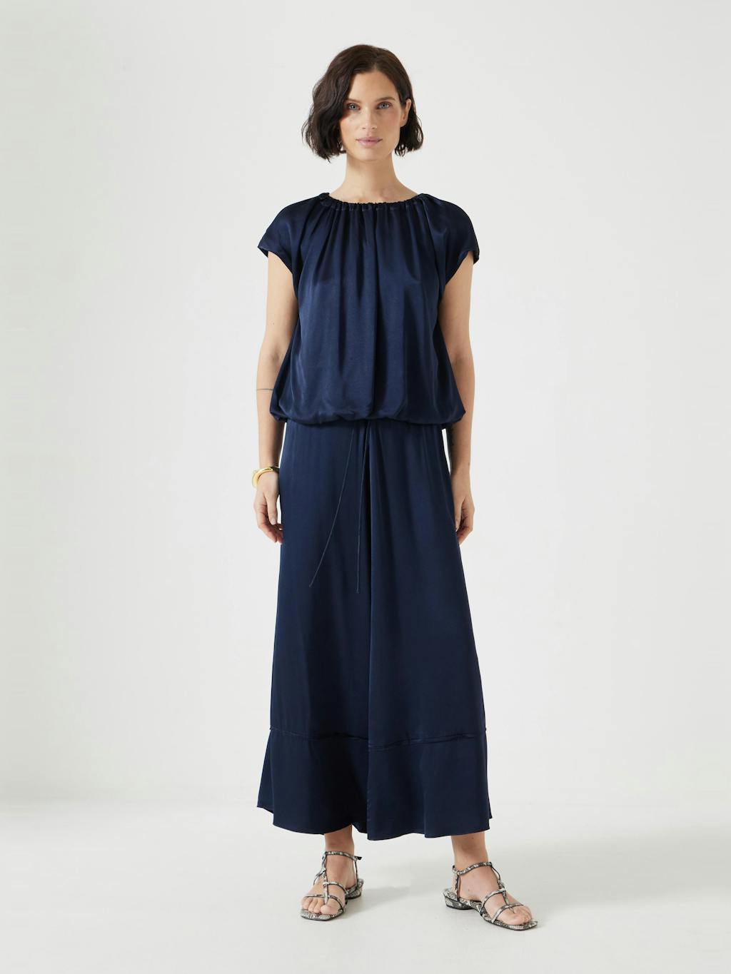 012771-1659-01 Satin Maxi Skirt