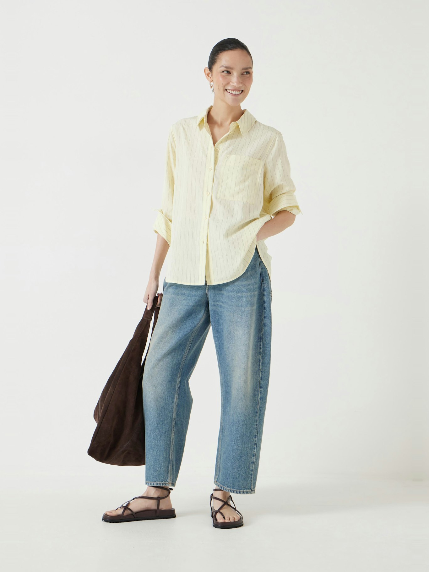 013211-0686-02 Air Flow Long Sleeve Relaxed Shirt