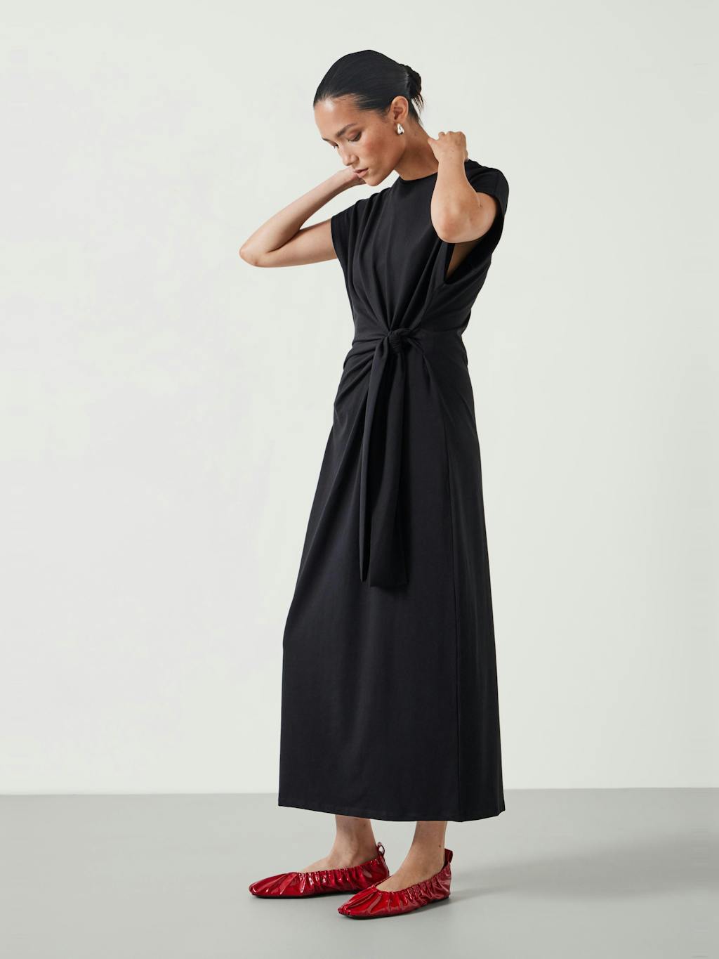 012936-0456-04 Trinny Stretch Jersey Midi Dress