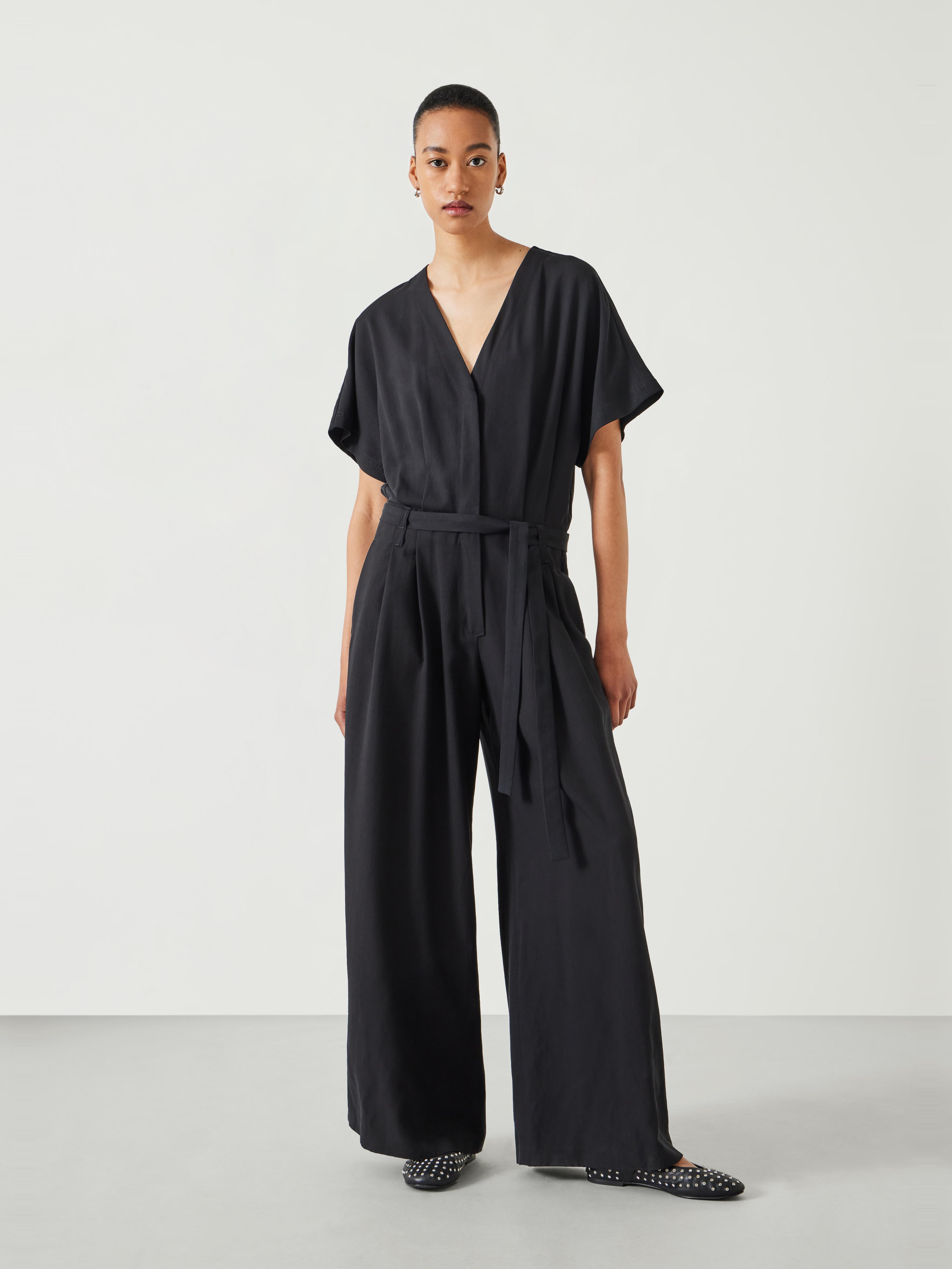 Marie Pleat Jumpsuit