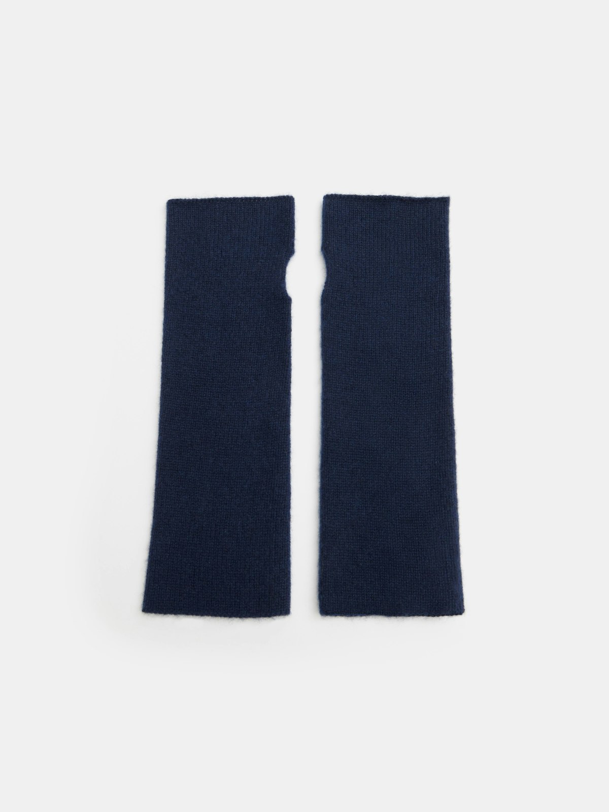 Cashmere Fingerless Gloves | Midnight Navy | hush