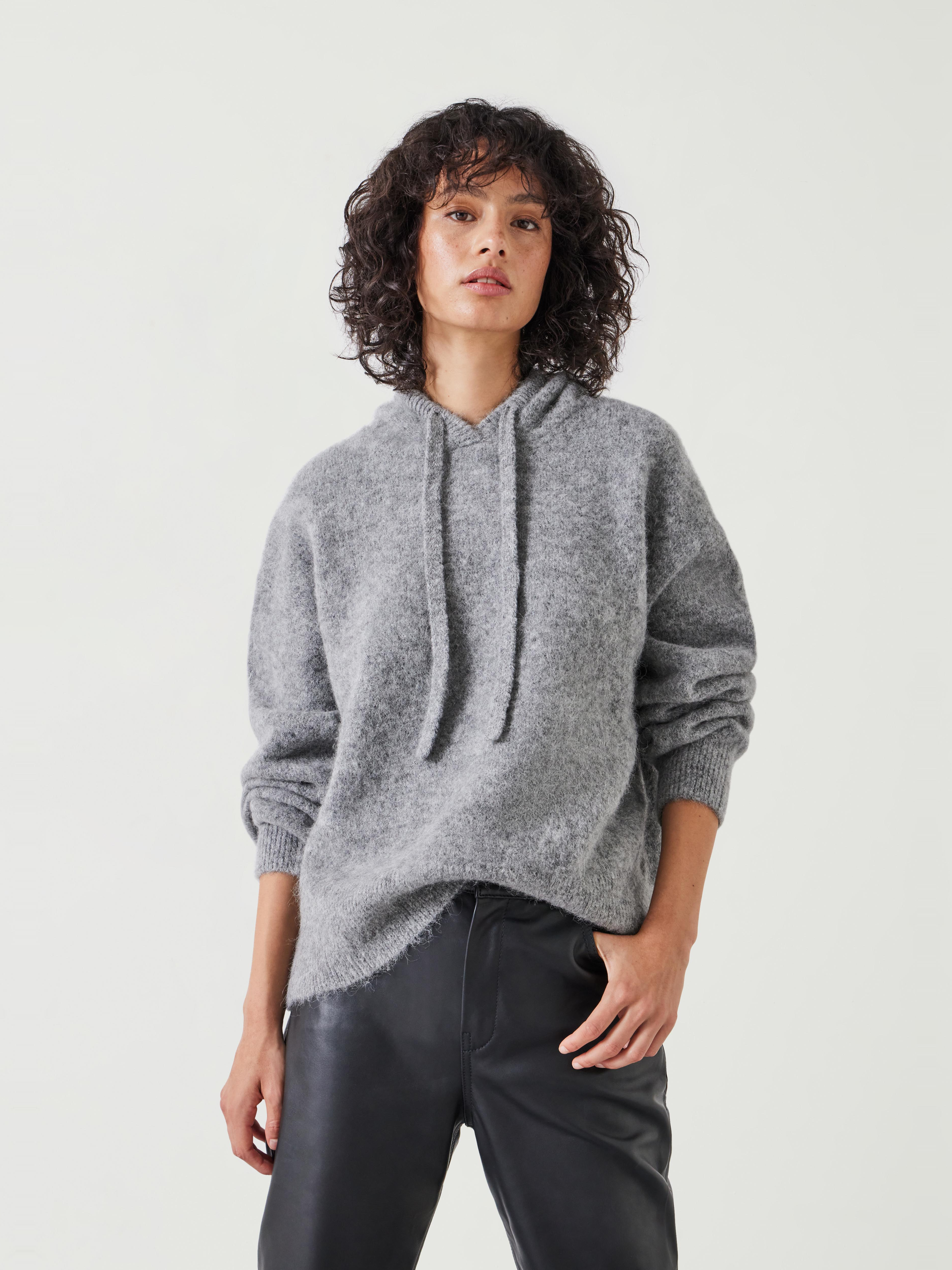 Hazel Alpaca Blend Hoodie
