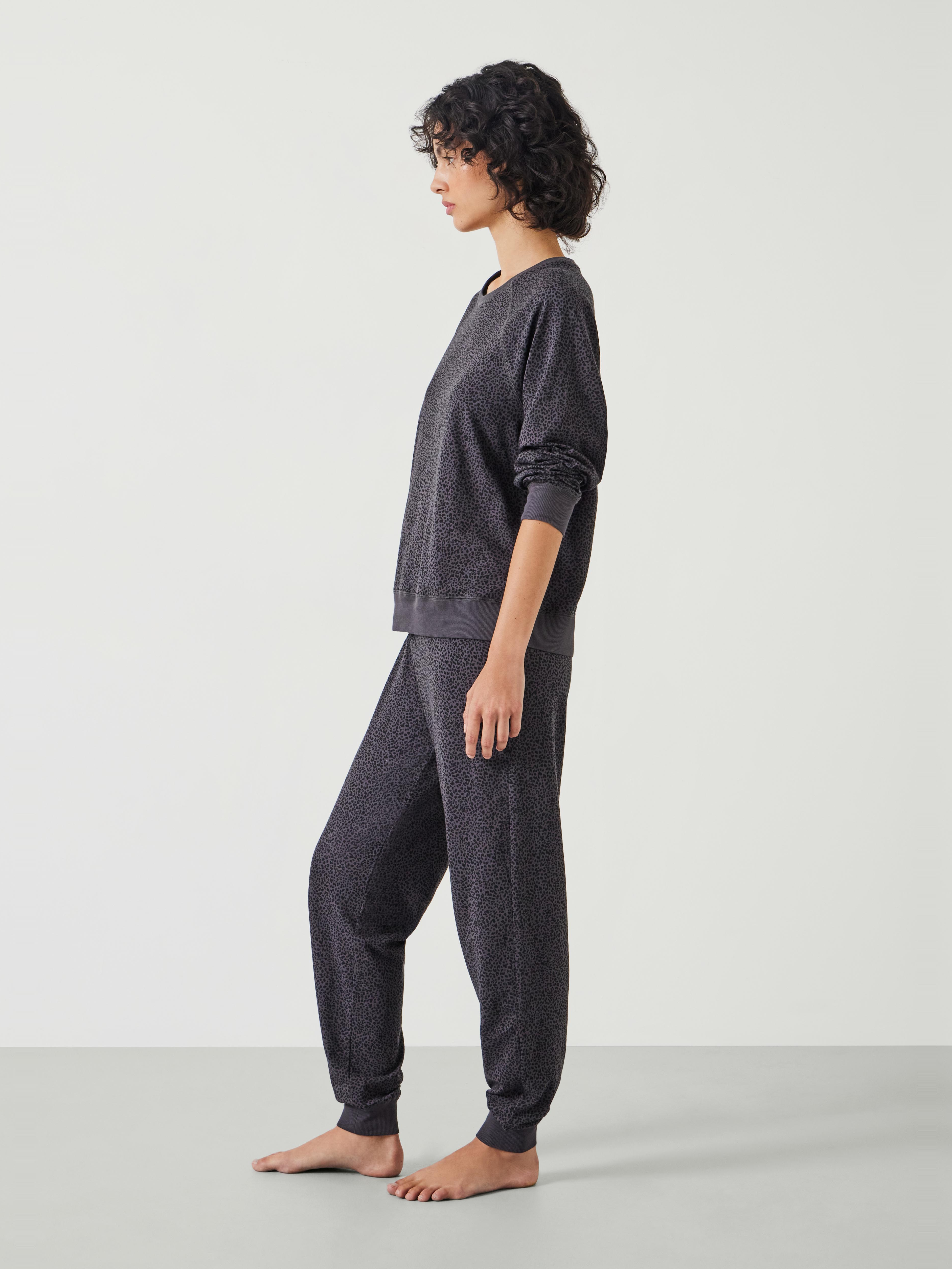 Joelle Jersey Jogger Animal Print Pyjamas