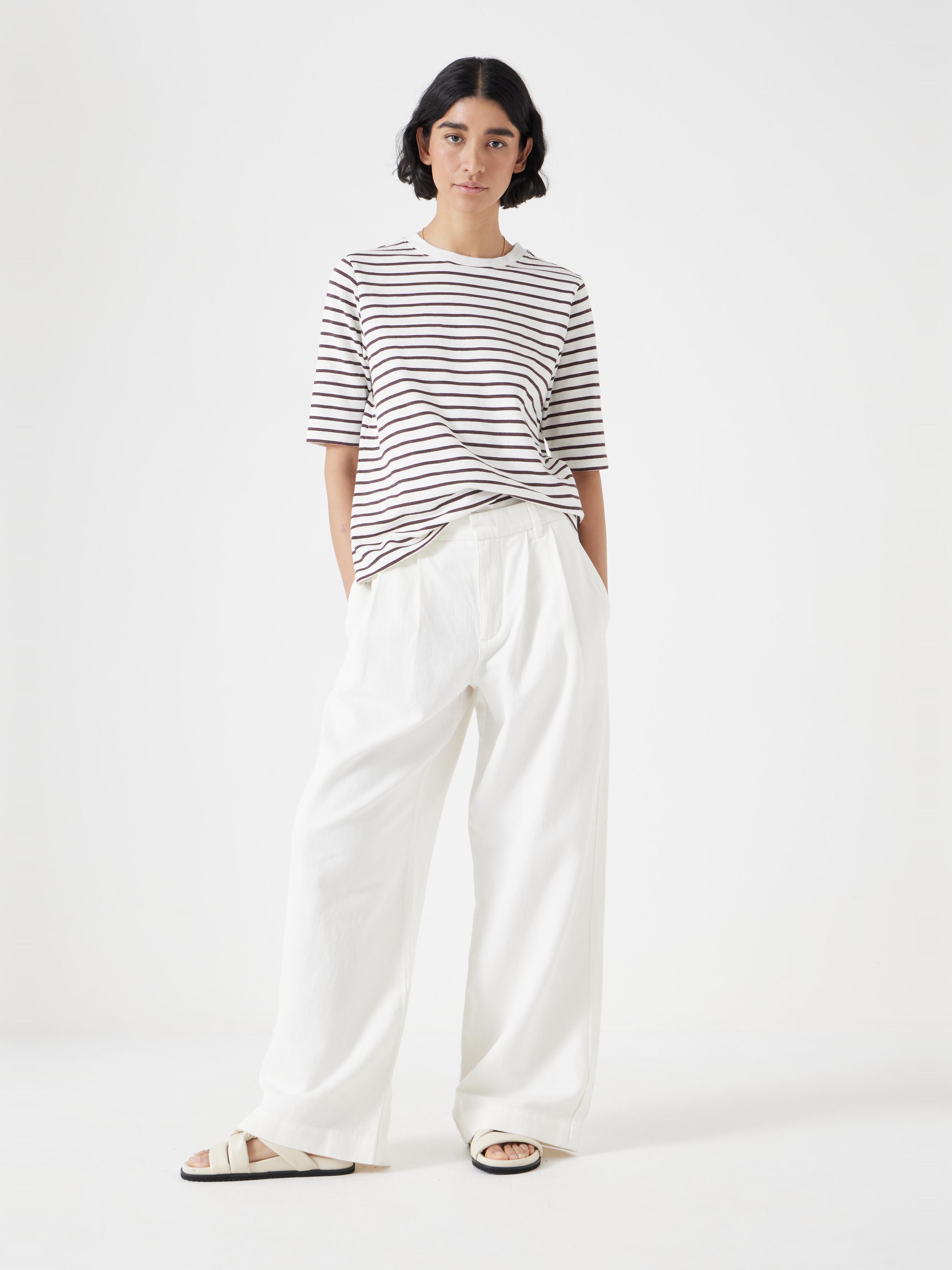 Sora Striped Relaxed T-Shirt