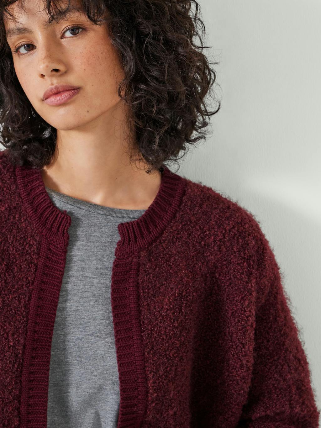 012043-4682-04 Tai Boucle Cardigan