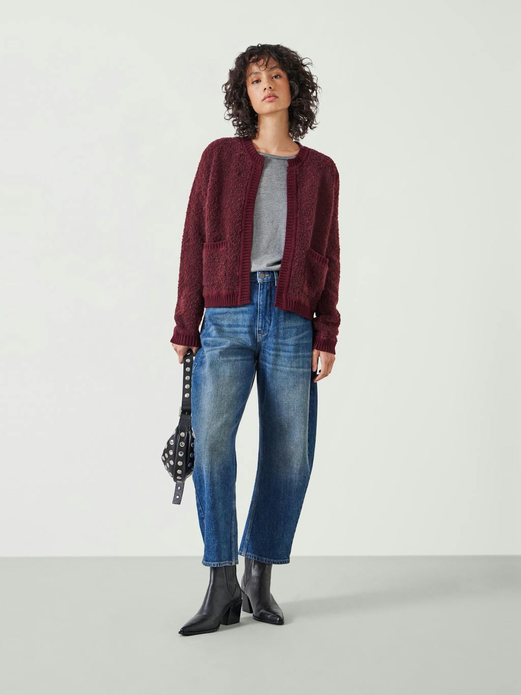 012043-4682-02 Tai Boucle Cardigan