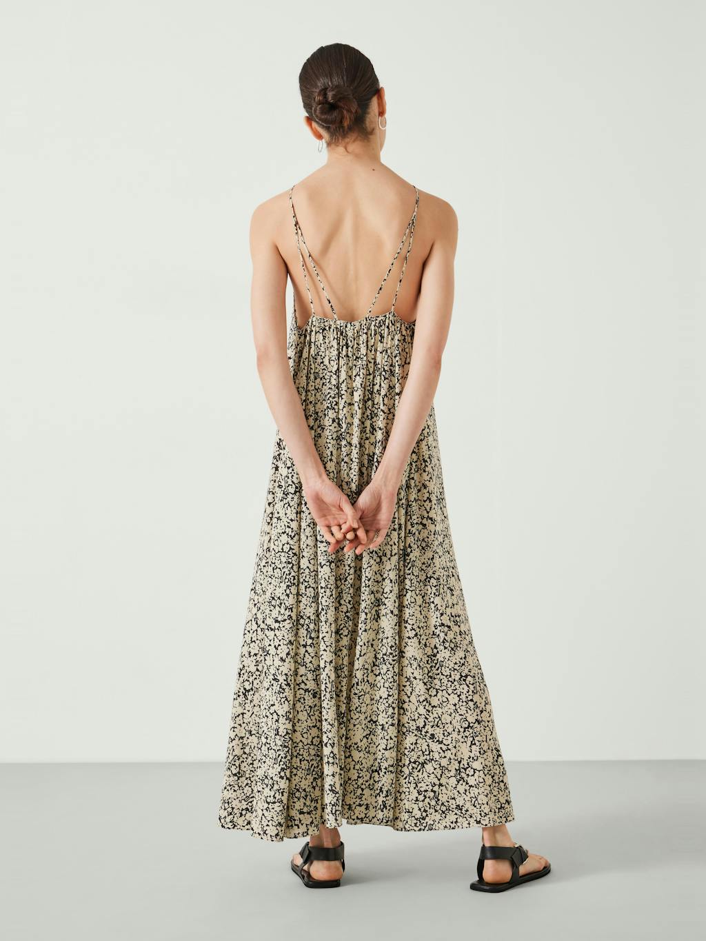 012080-4584-03 Aja Gathered Maxi Dress