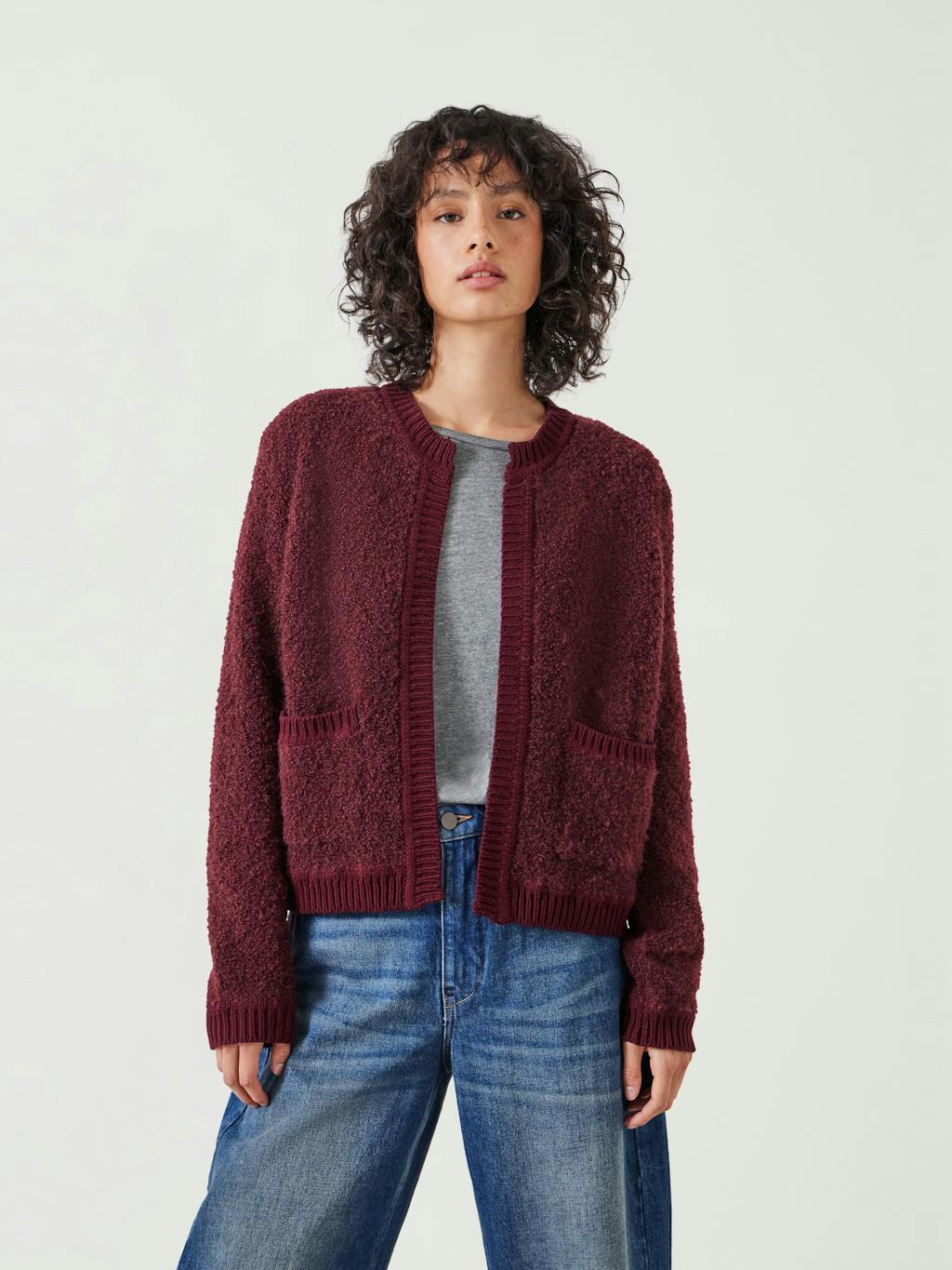 012043-4682-01 Tai Boucle Cardigan