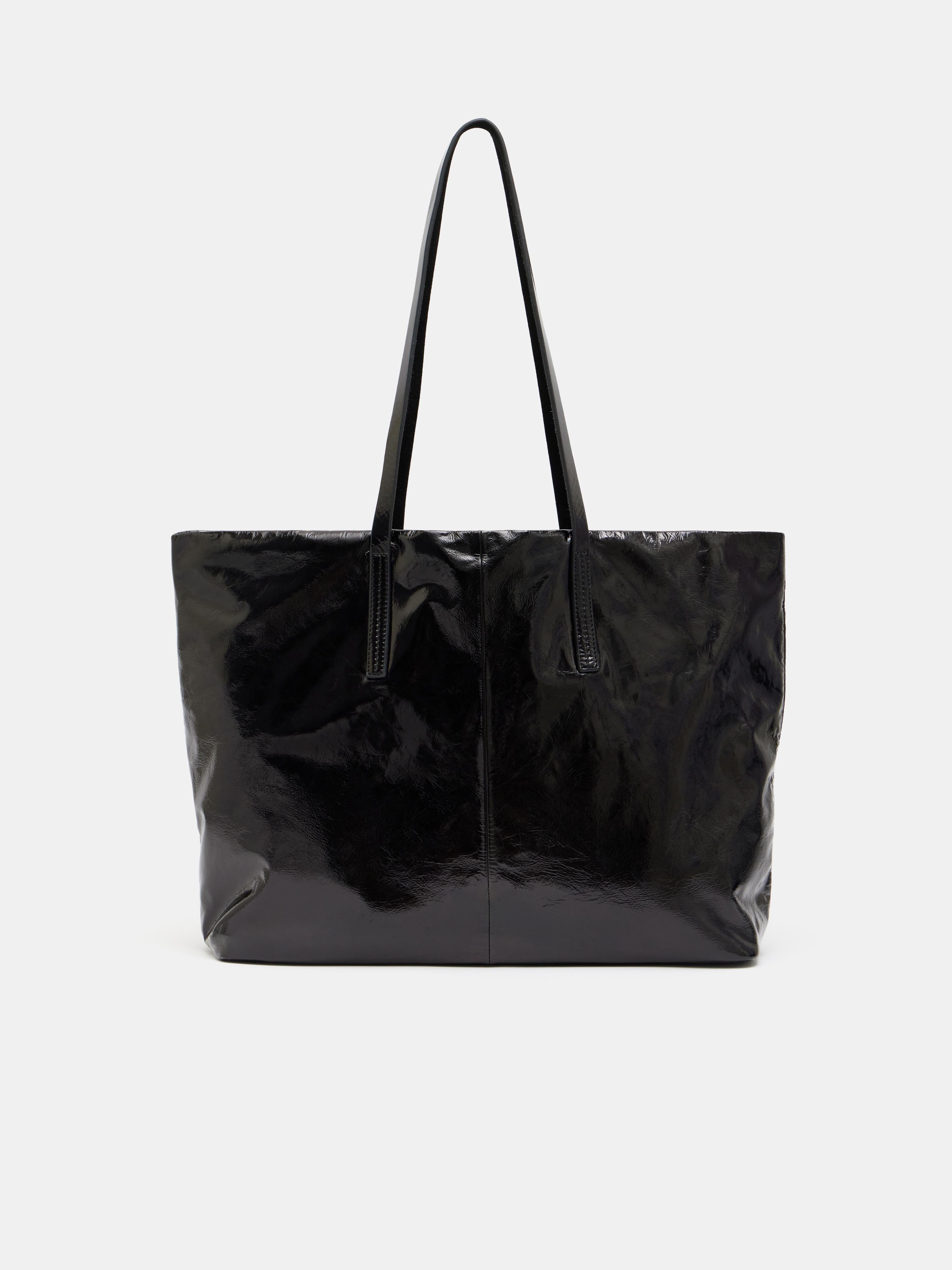 Patent Leather Tote