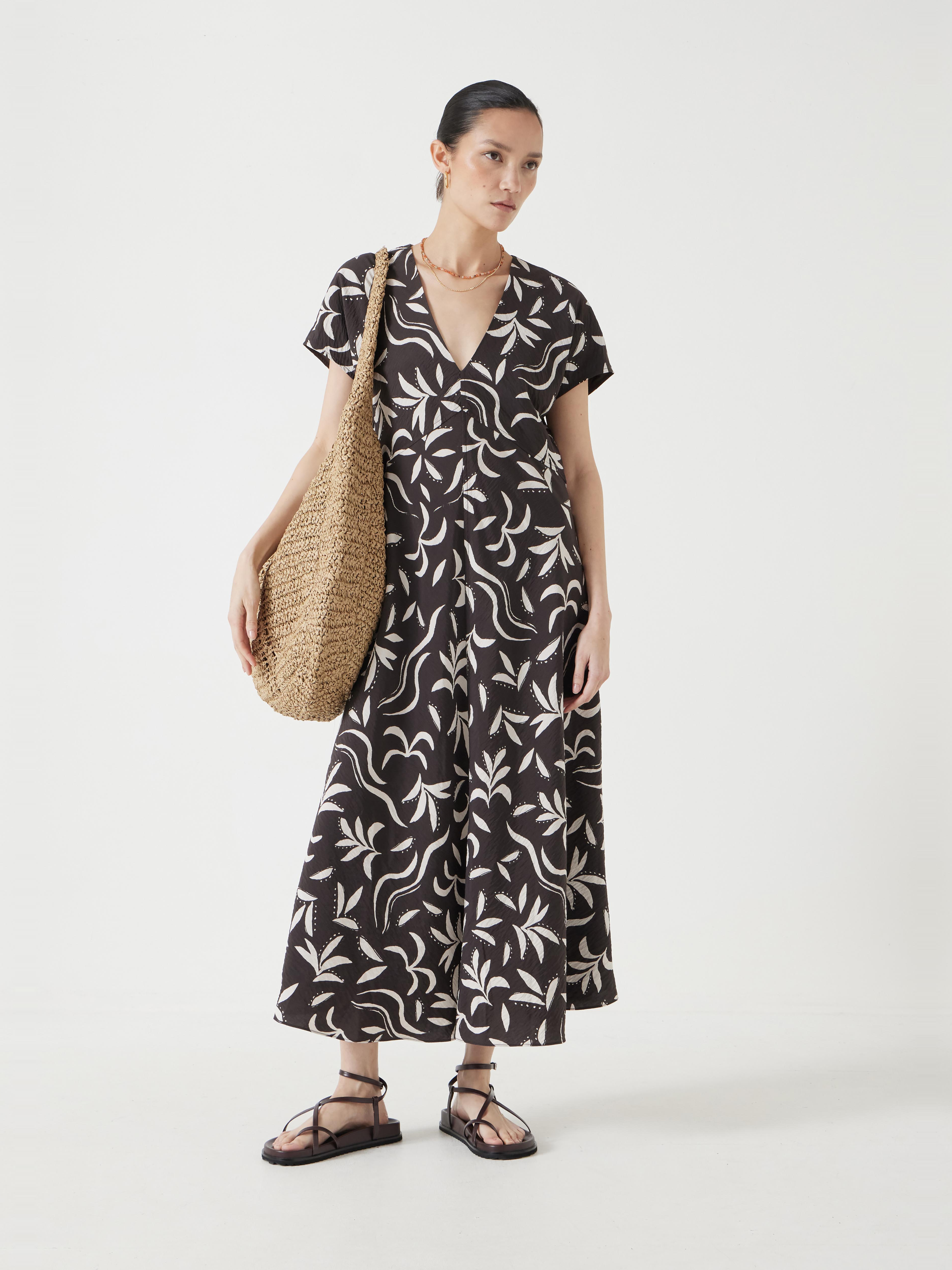 Grace Air Flow V-Neck Maxi Dress