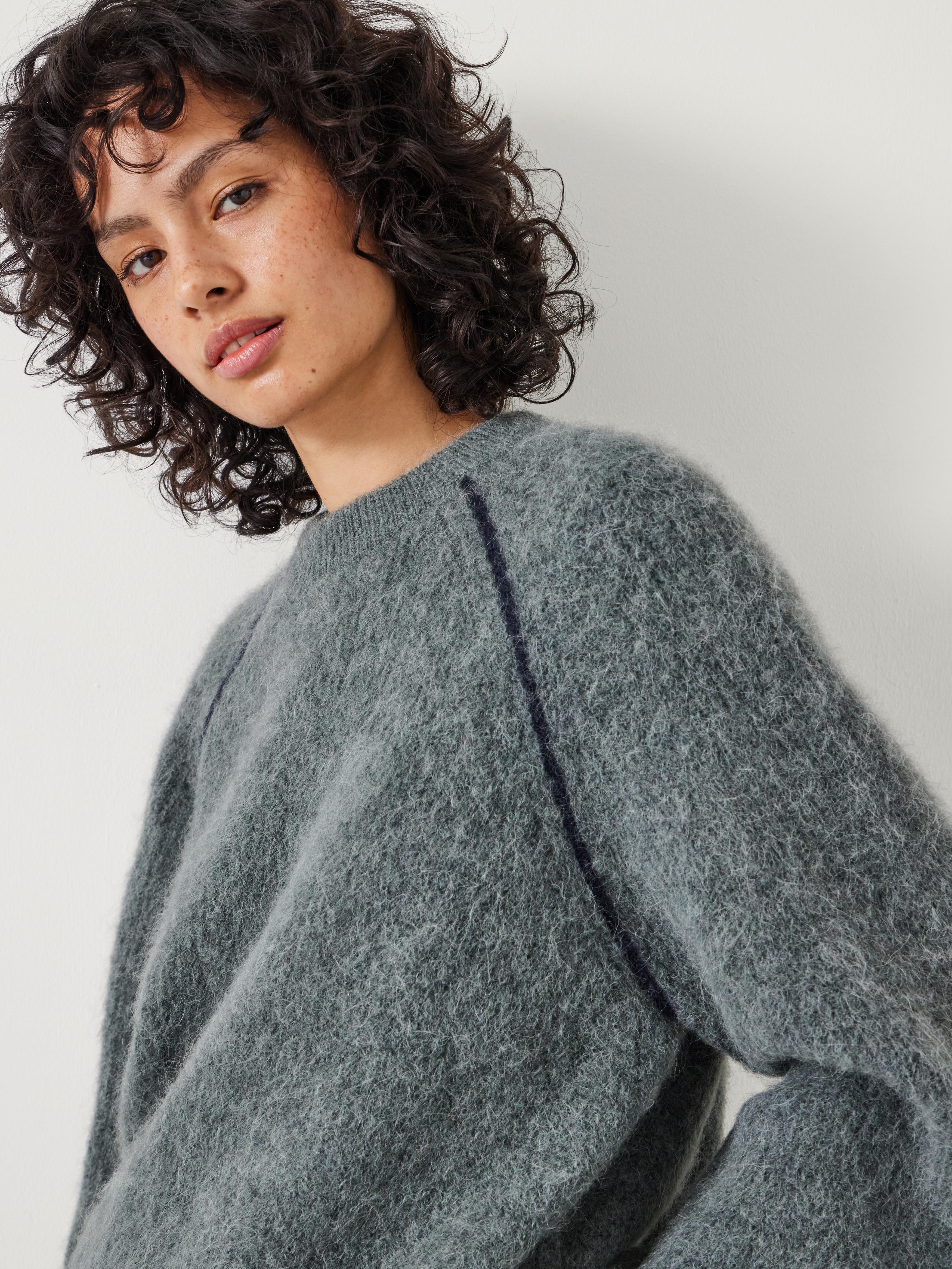 River Brushed Boxy Jumper