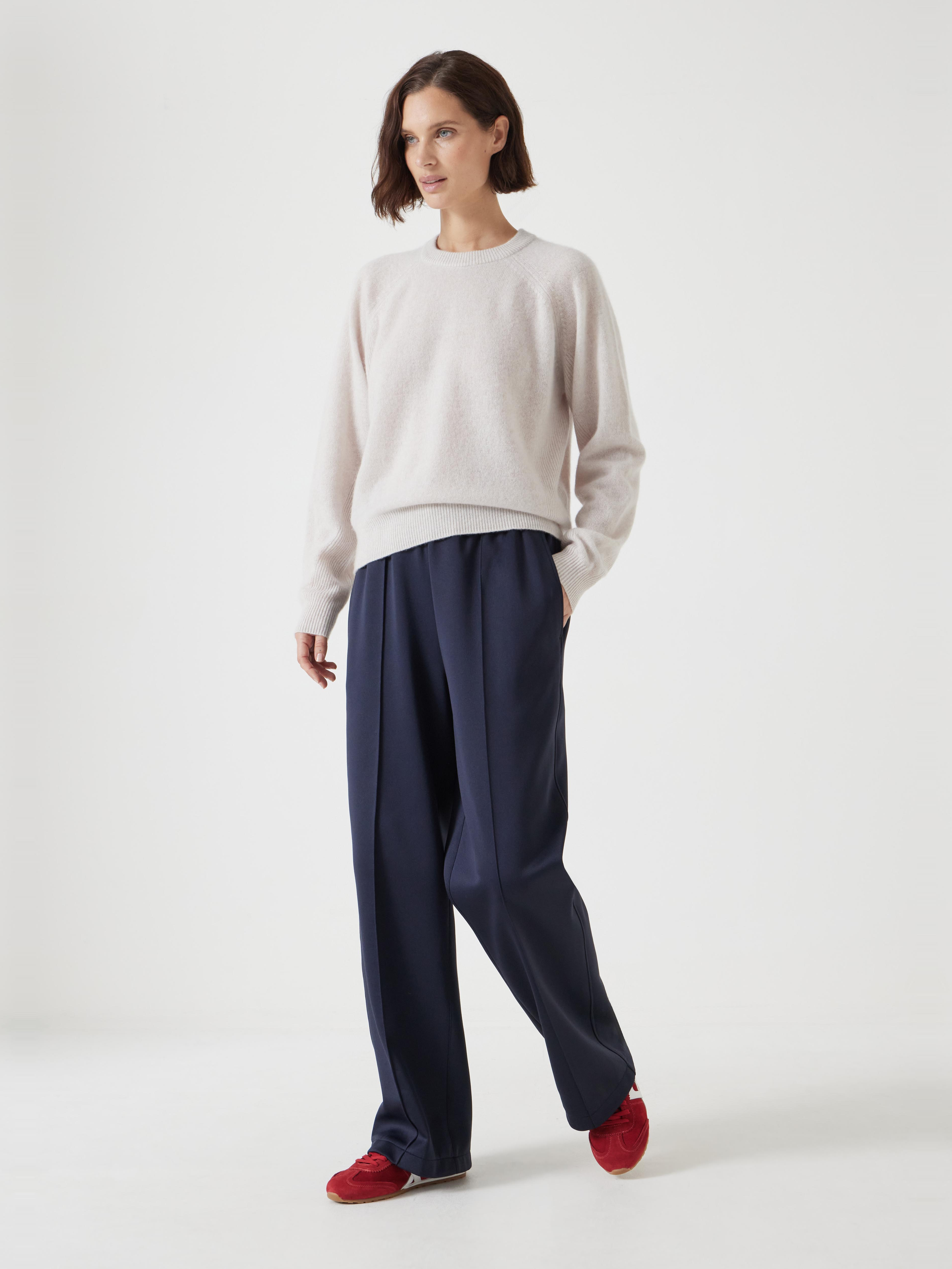 Jasmine Cashmere Rib Detail Jumper