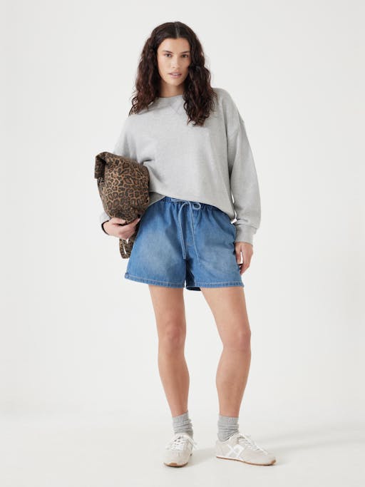 Betty Denim Pull On Shorts