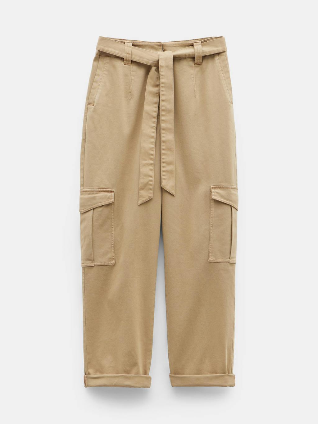 010619-0499-07 High Waist Belted Trousers