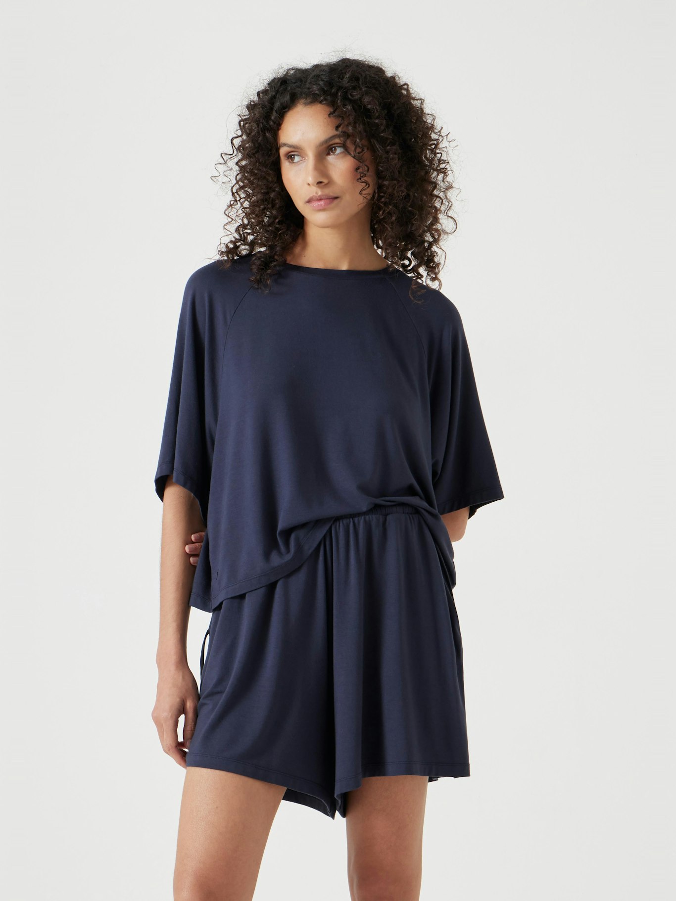 013556-1652-03 Nox Jersey Short Set Pyjamas
