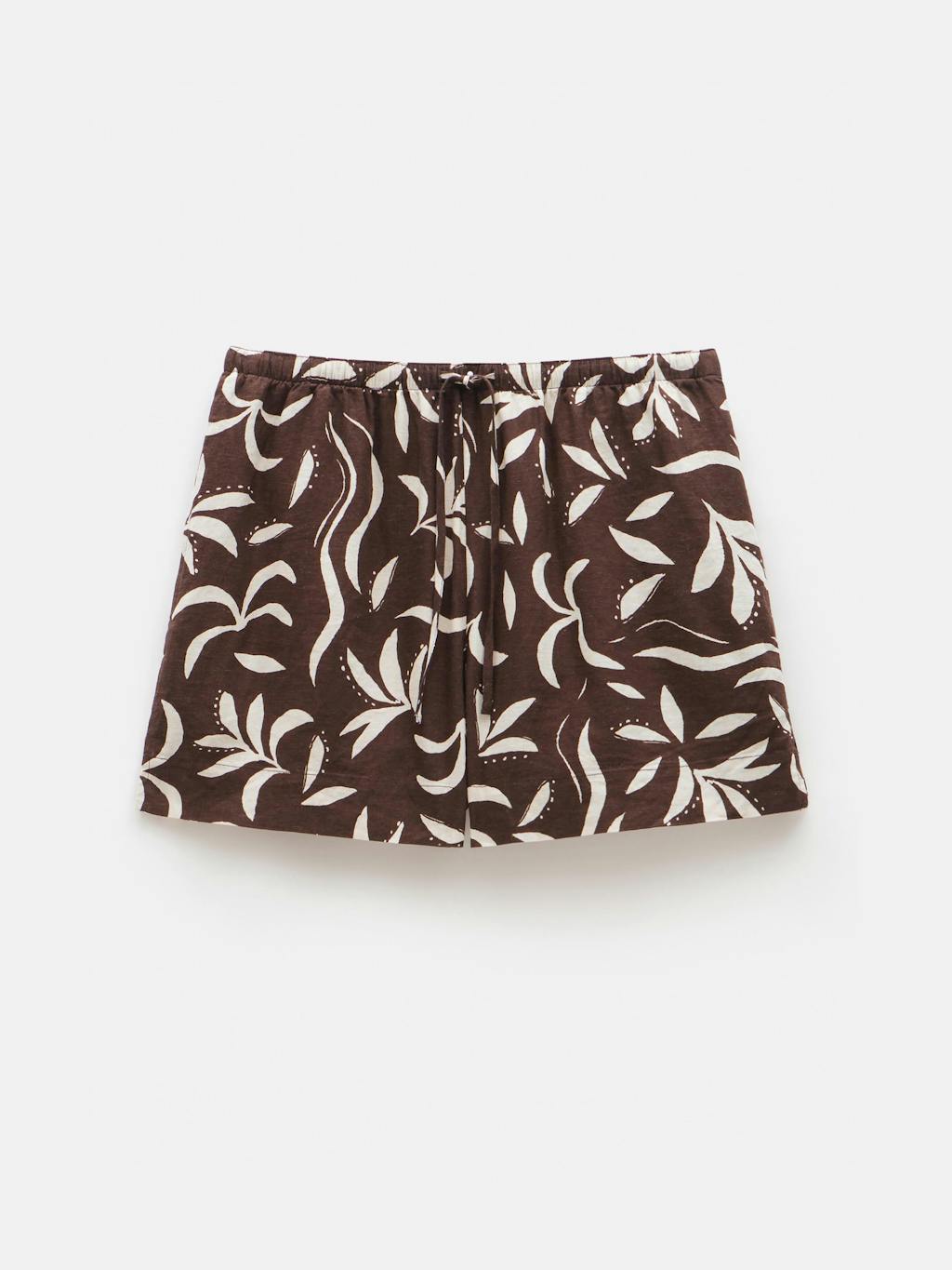 013557-4780-07 Printed Linen Blend Shorts