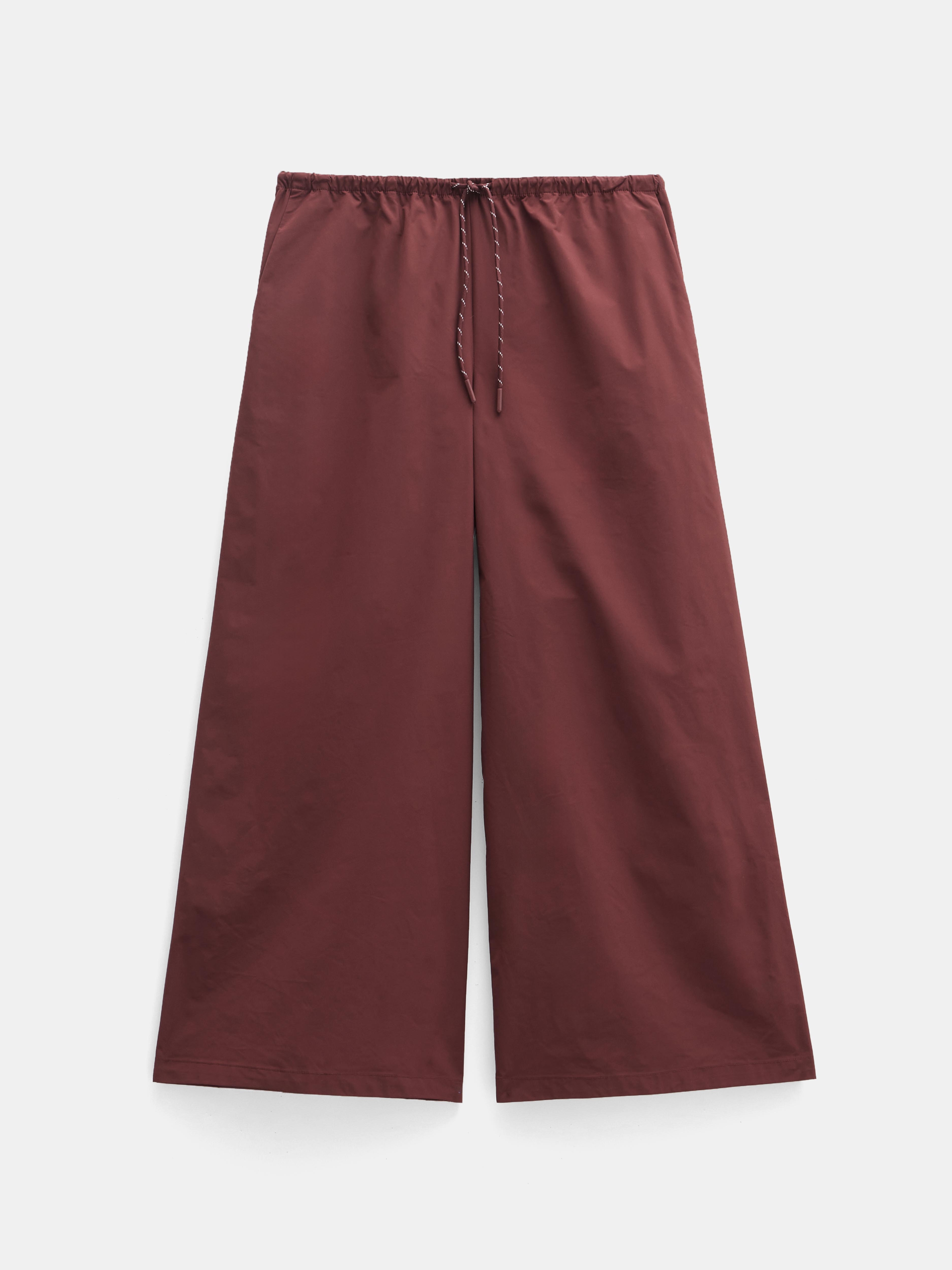 Technical Melissa Wide Leg Cropped Trousers