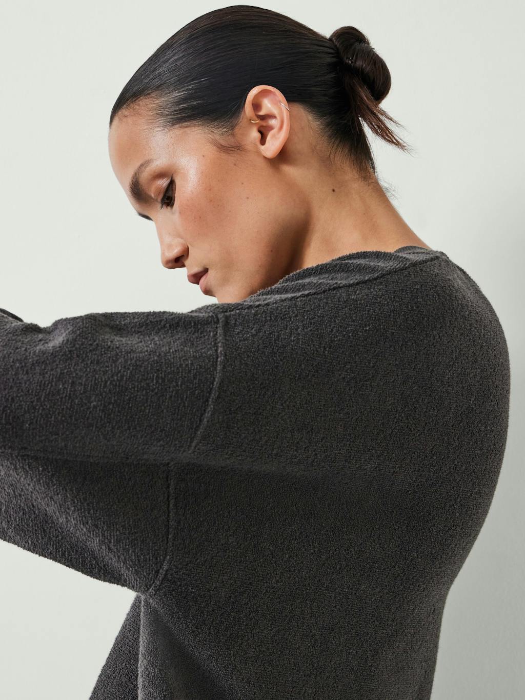 012286-0203-04 Marley Textured Sweatshirt