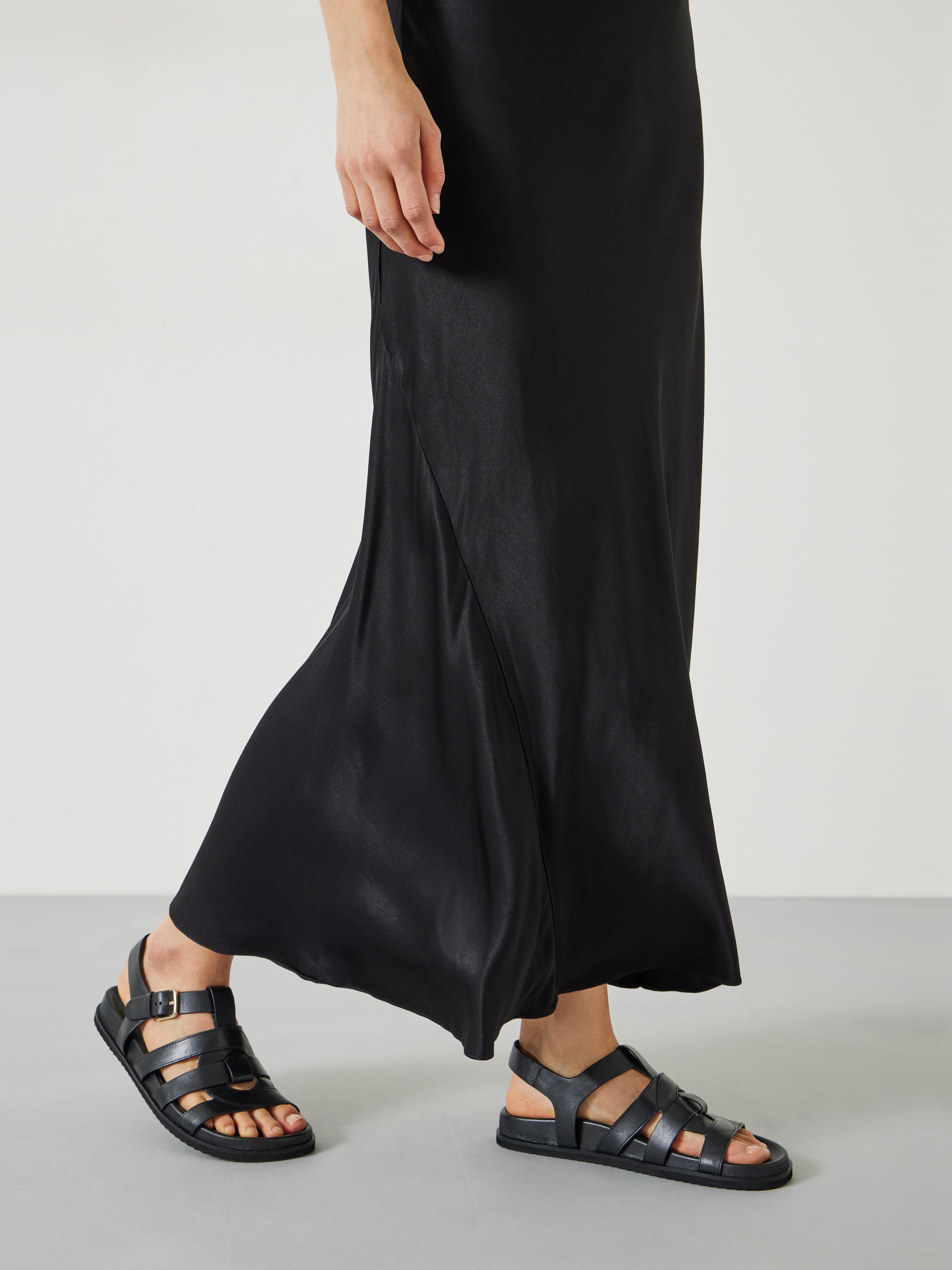 Remi Satin Maxi Skirt