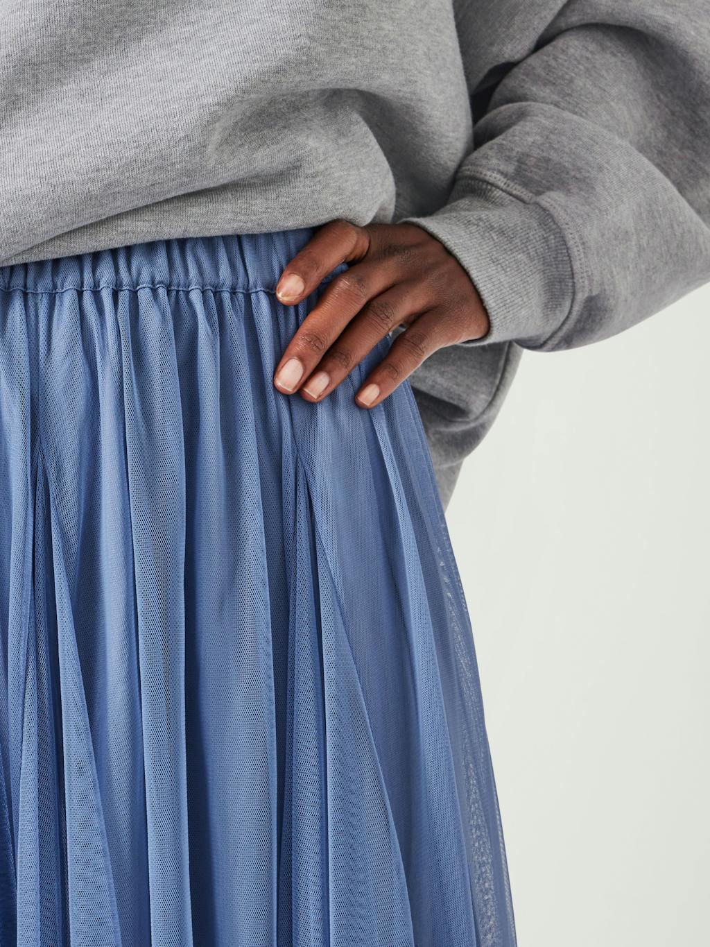 011653-3312-04 Millie Tulle Maxi Skirt