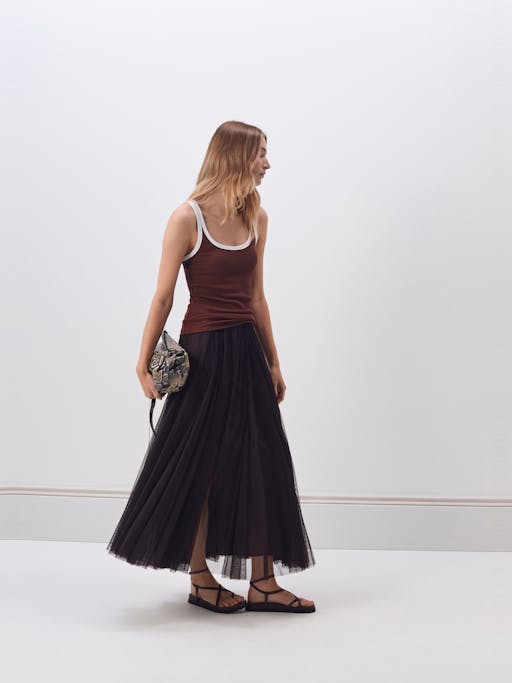 Millie Tulle Maxi Skirt