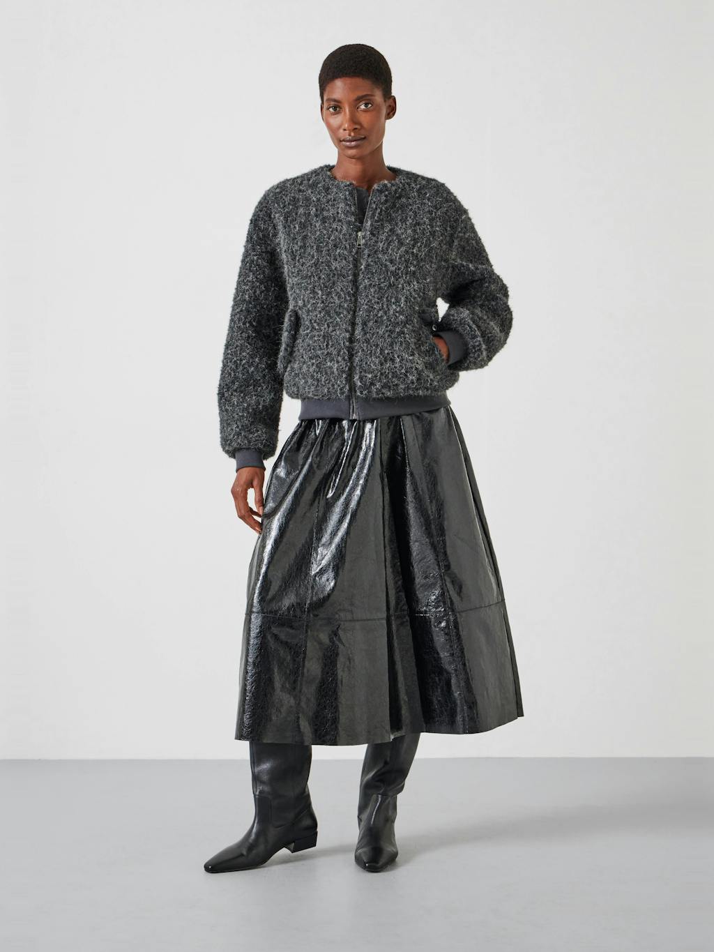 012391-0400-02 Miffy Faux Fur Jacket