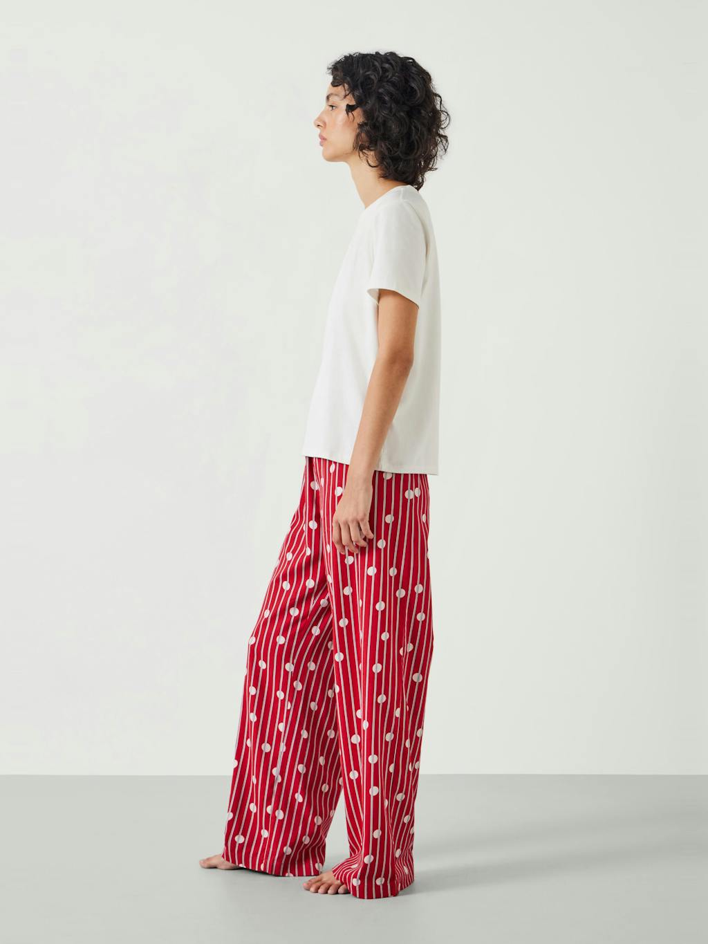 012396-0001-04 Lucy Cotton Viscose T-Shirt Pyjama Set