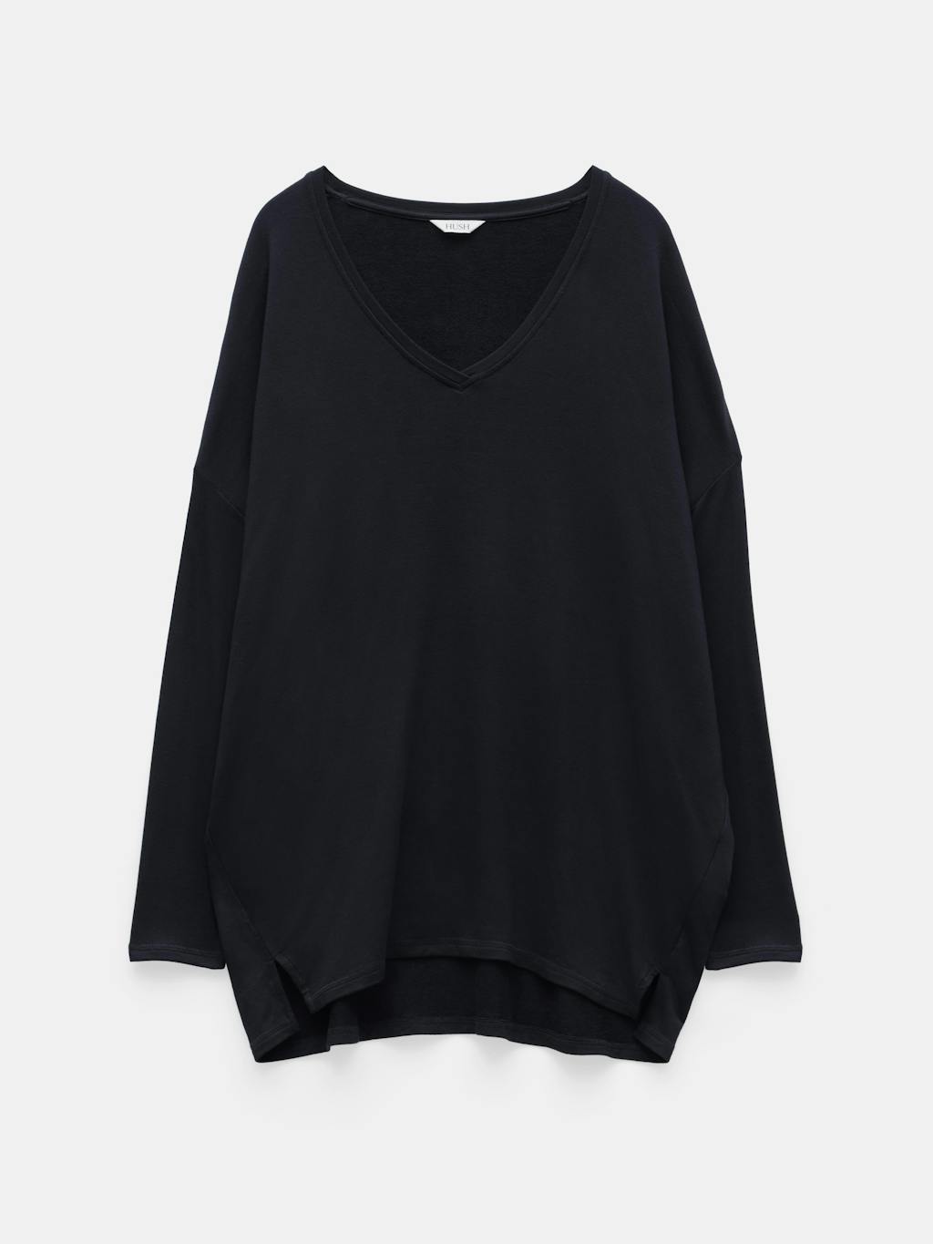 012035-2809-07 Gillian Wide Jersey V Neck Top