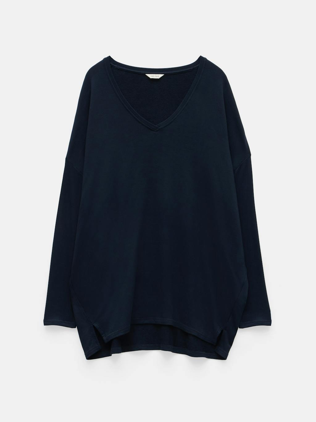 012035-2921-07 Gillian Wide Jersey V Neck Top