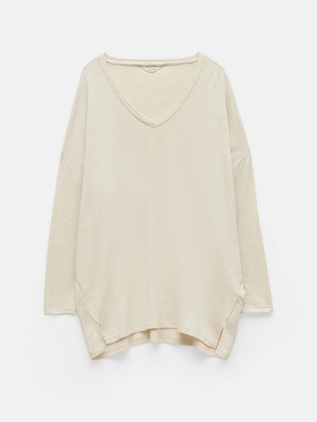 012035-3826-07 Gillian Wide Jersey V Neck Top