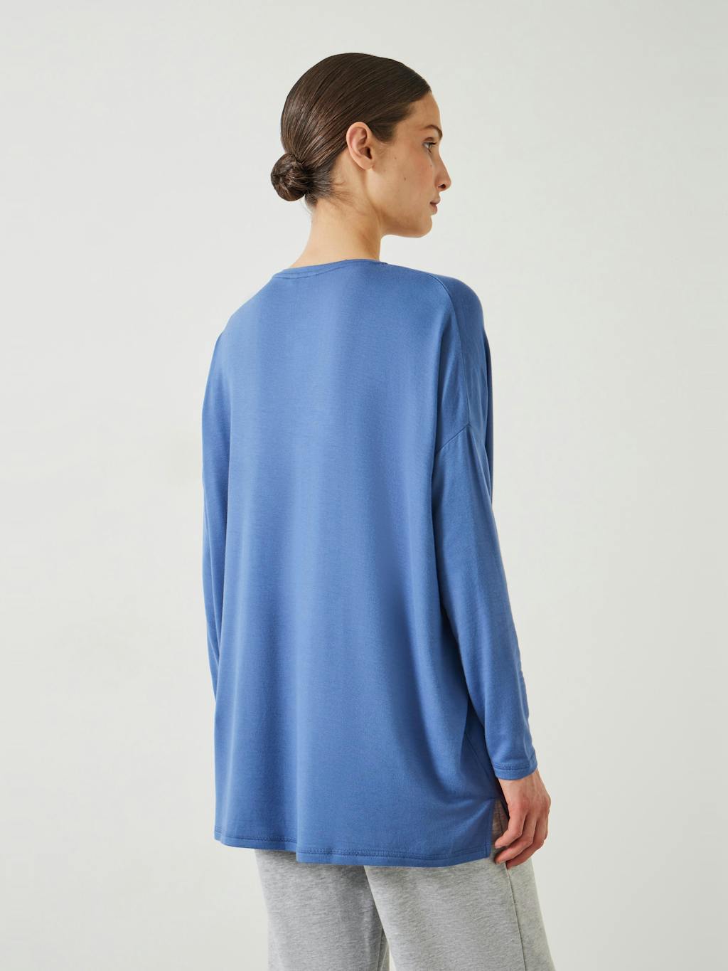 012035-1578-03 Gillian Wide Jersey V Neck Top