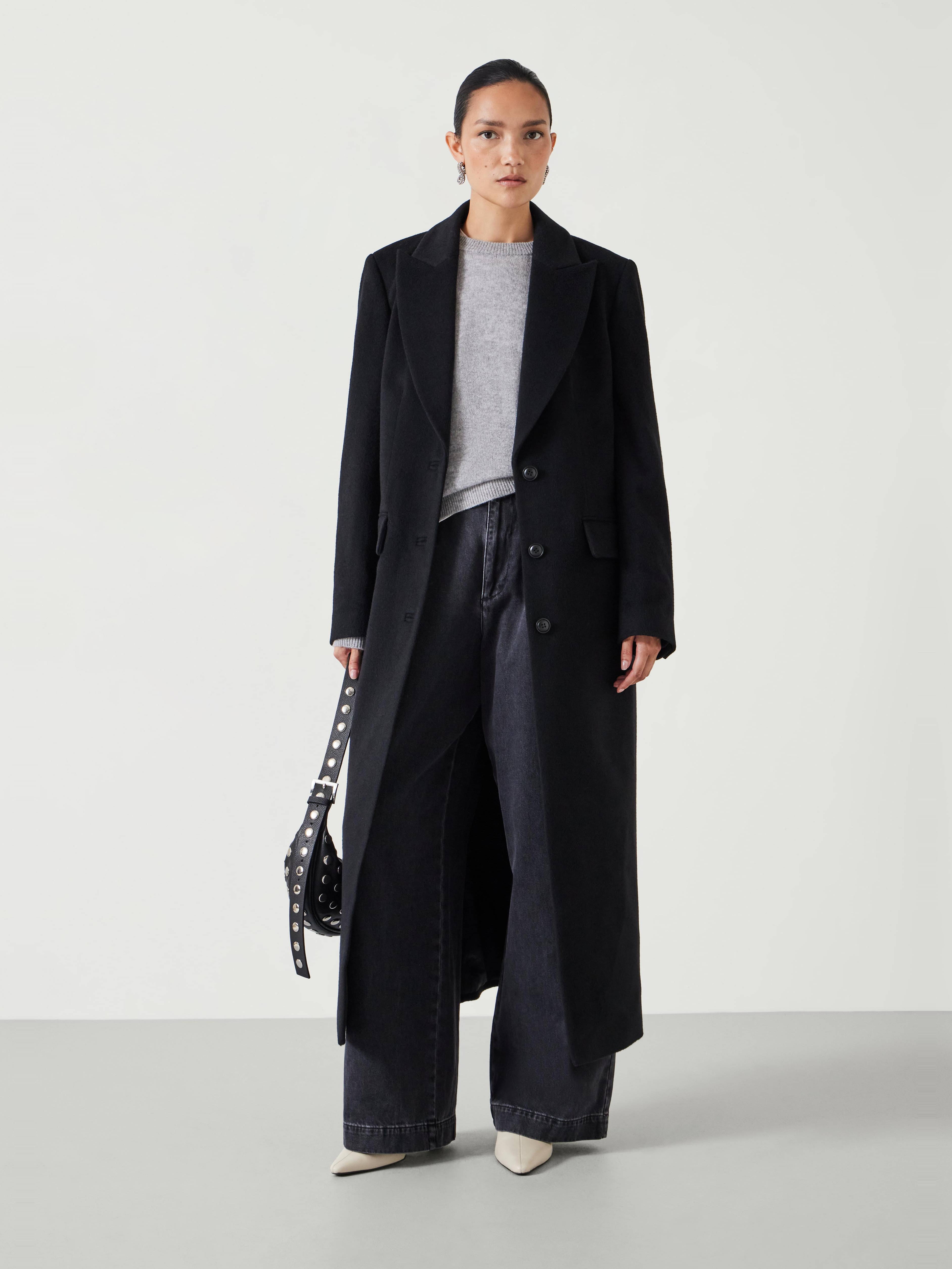 Meridah Cashmere Blend Coat