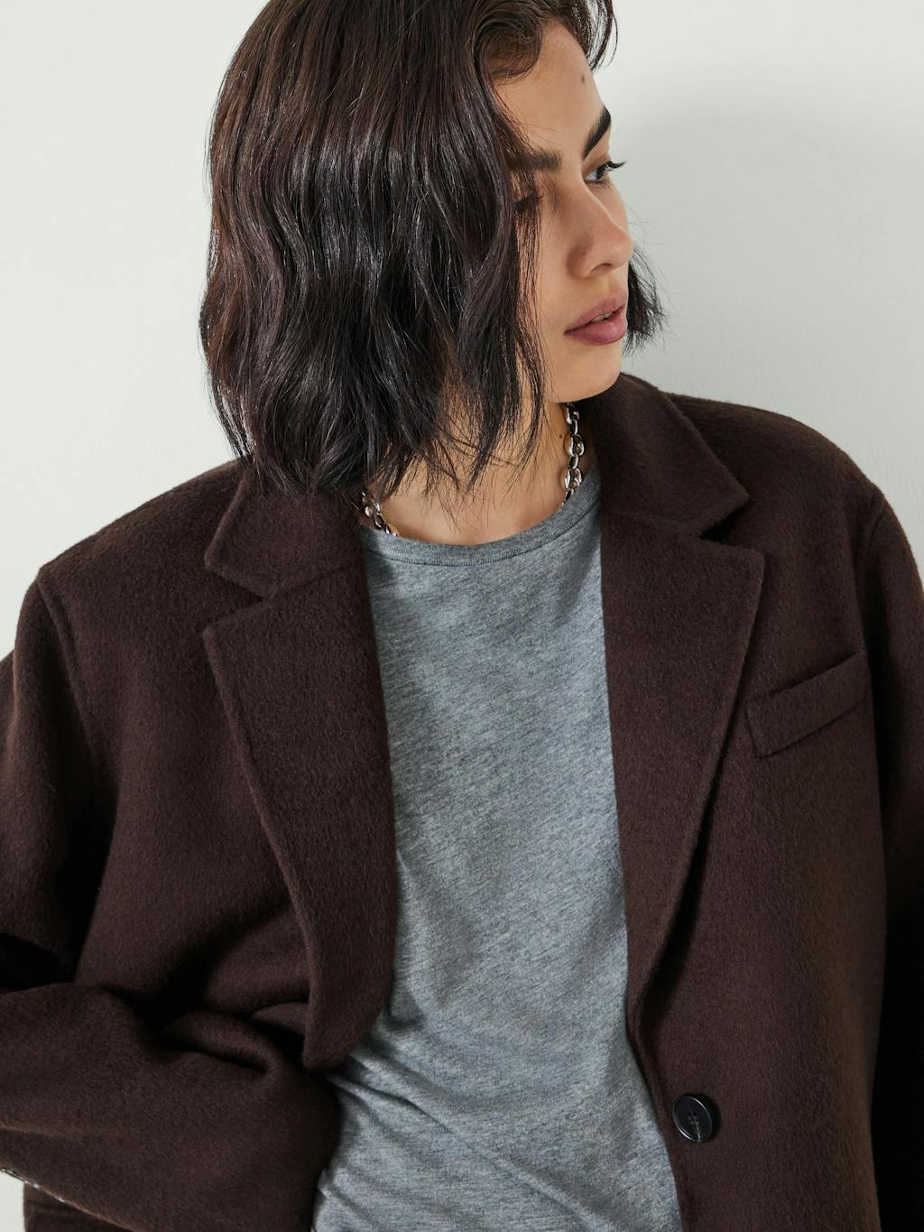 011928-0450-04 Pure Wool Double Faced Blazer