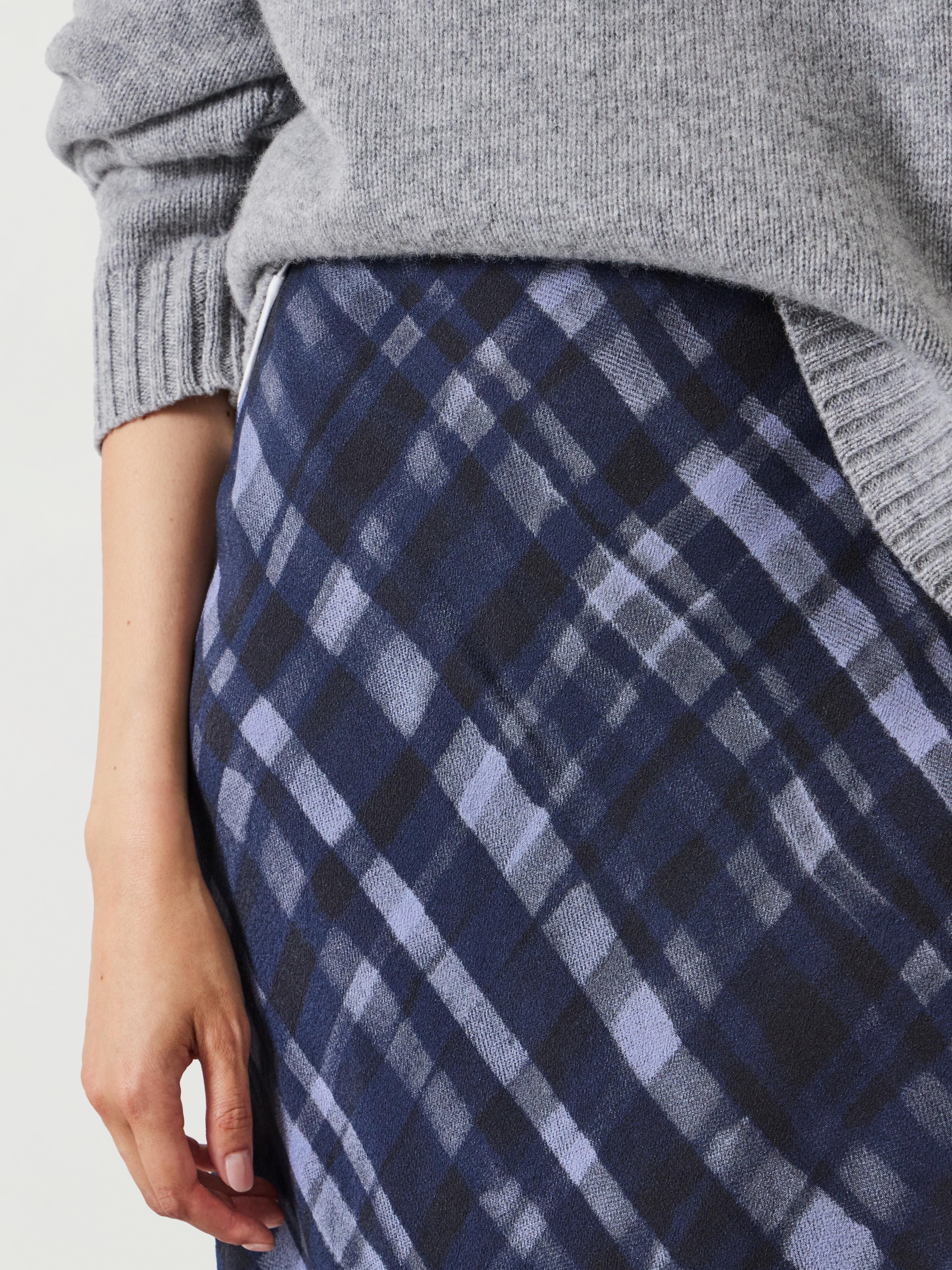 Simone Crepe Midi Skirt