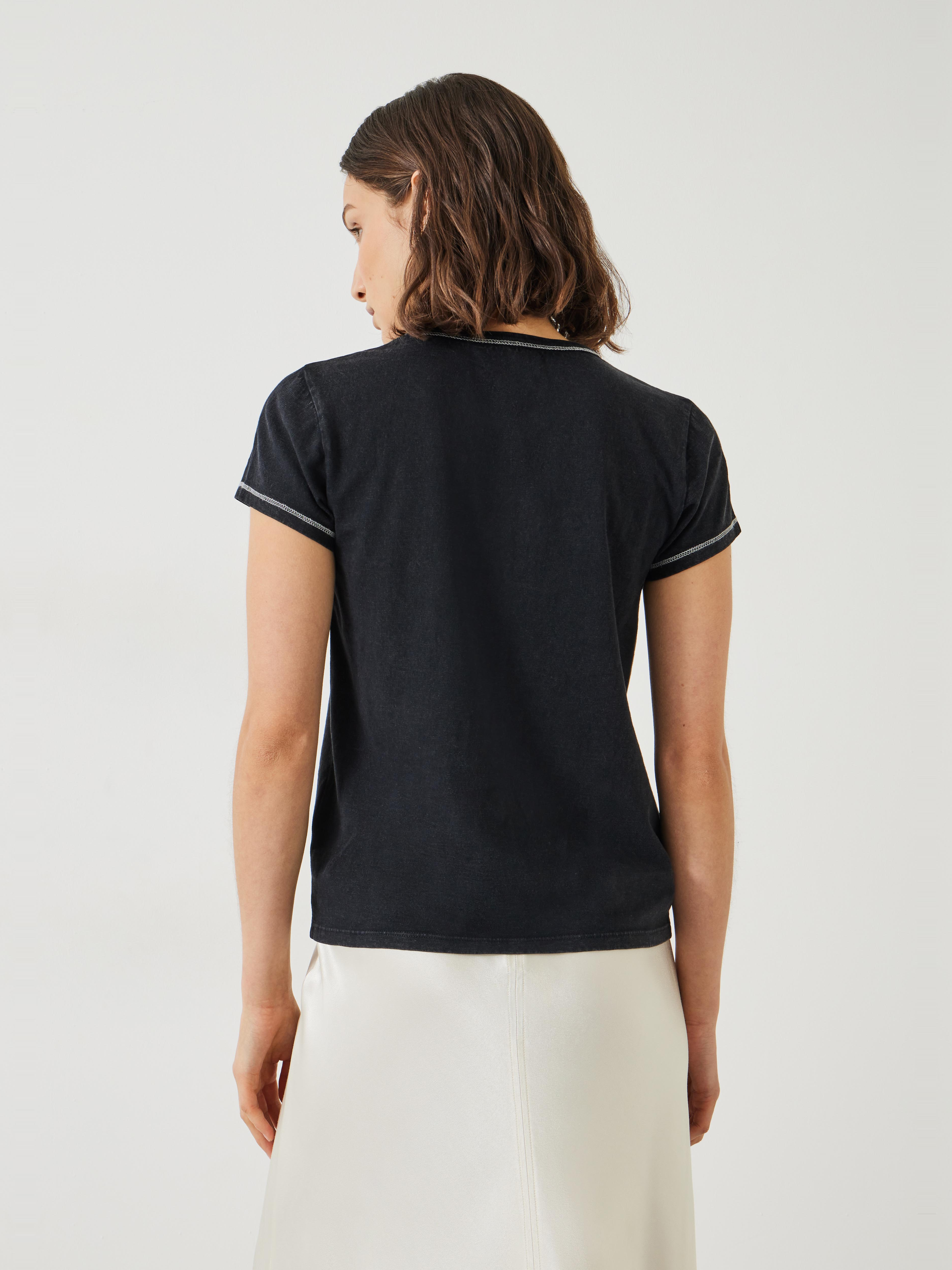 Danika Stitch Detail T-Shirt