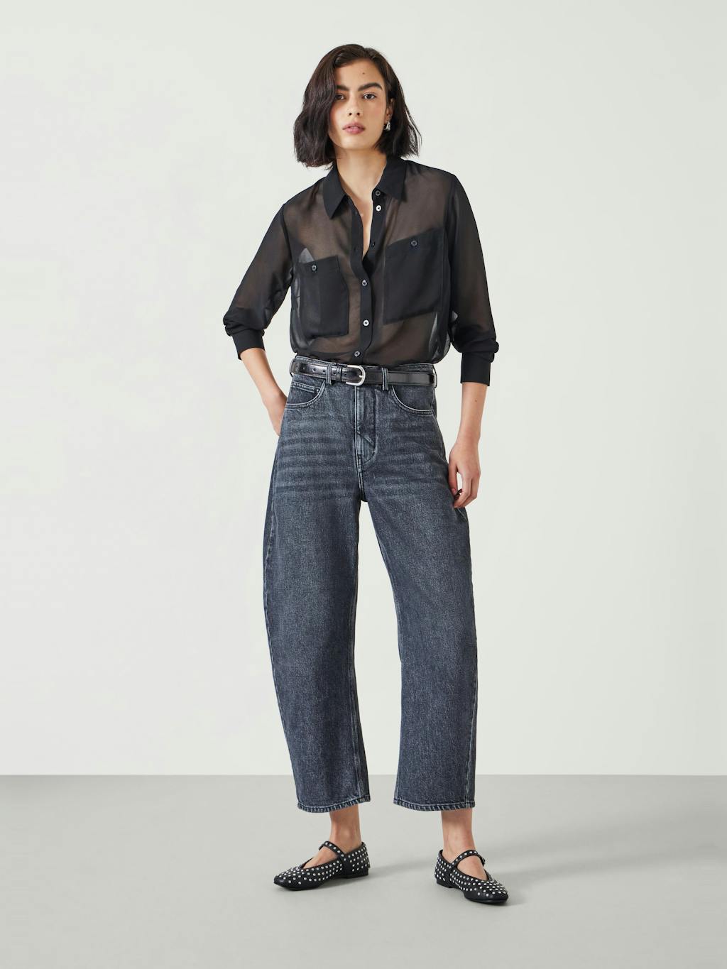 011675-0456-02 Havana Sheer Shirt