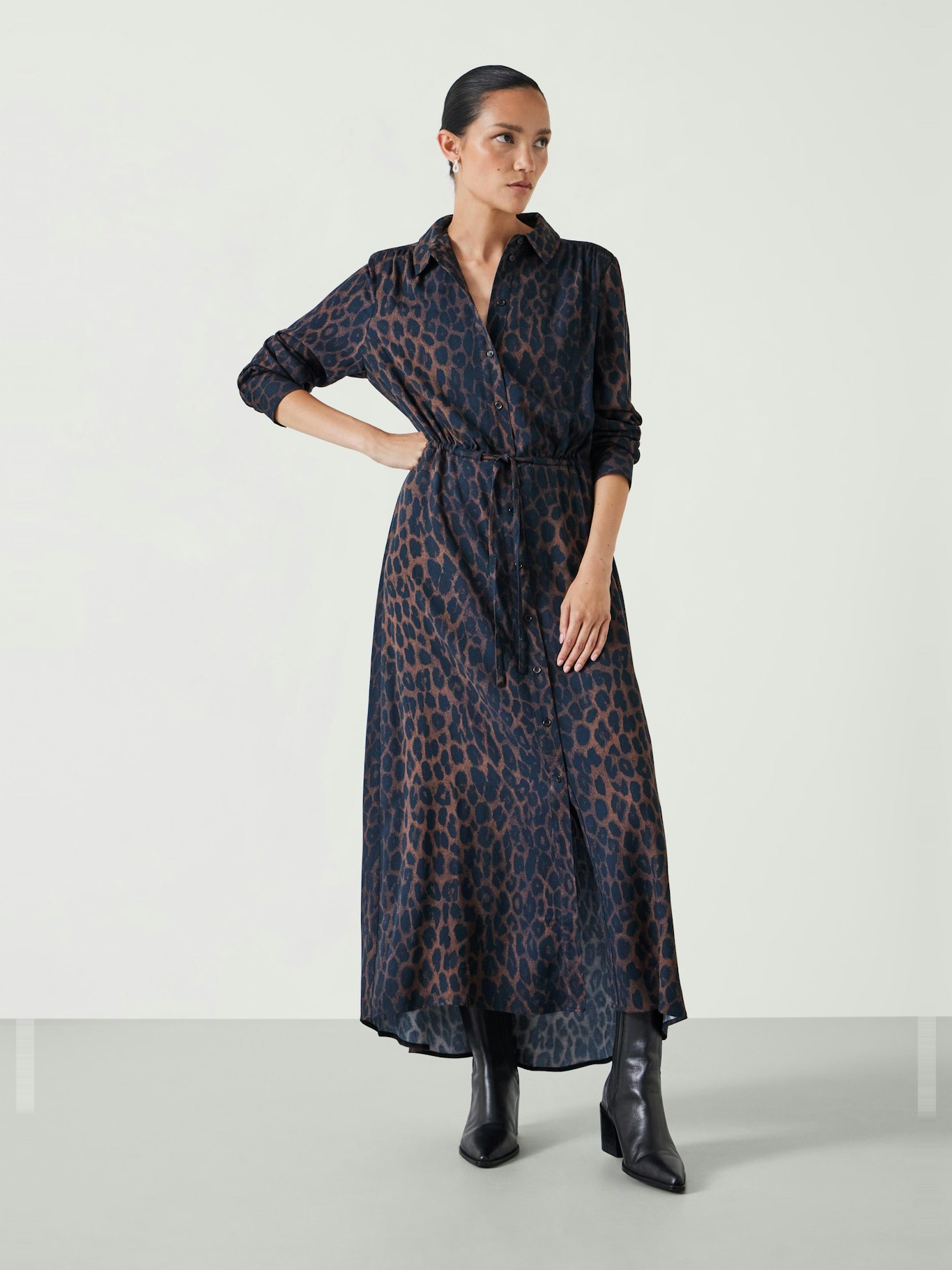 011652-4604-01 Rosey Midi Shirt Dress