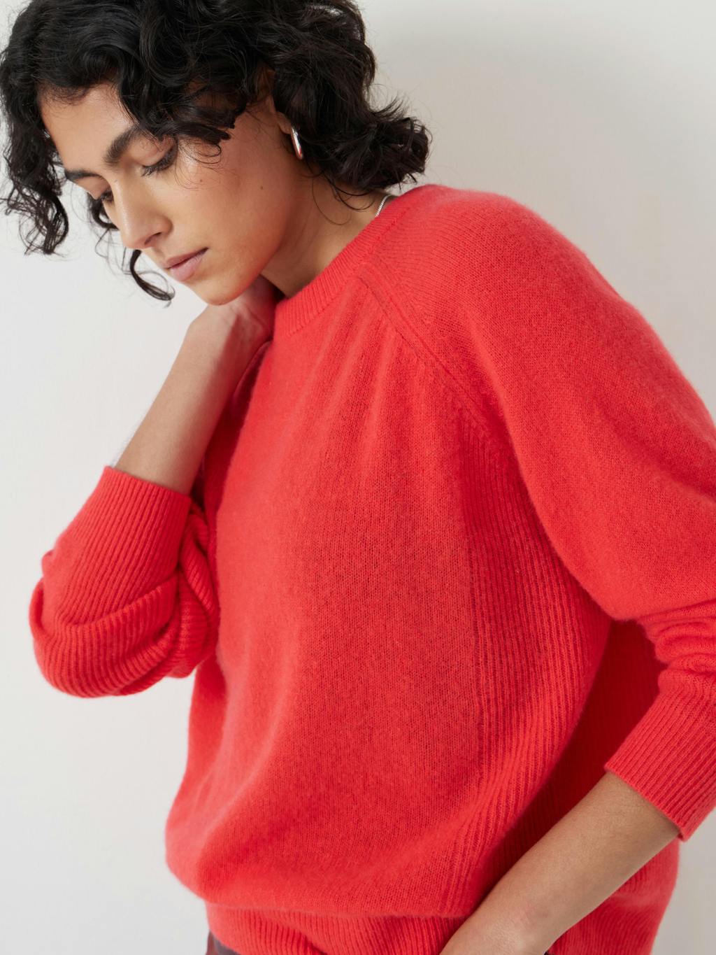 011573-1041-04 Jasmine Cashmere Rib Detail Jumper