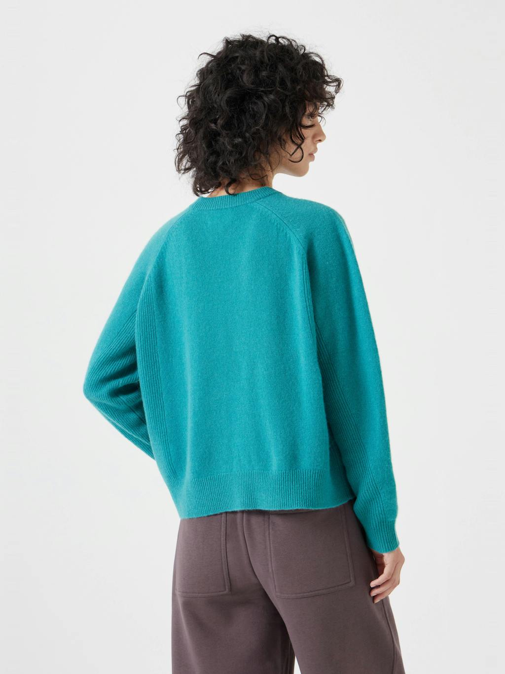 011573-1896-03 Jasmine Cashmere Rib Detail Jumper