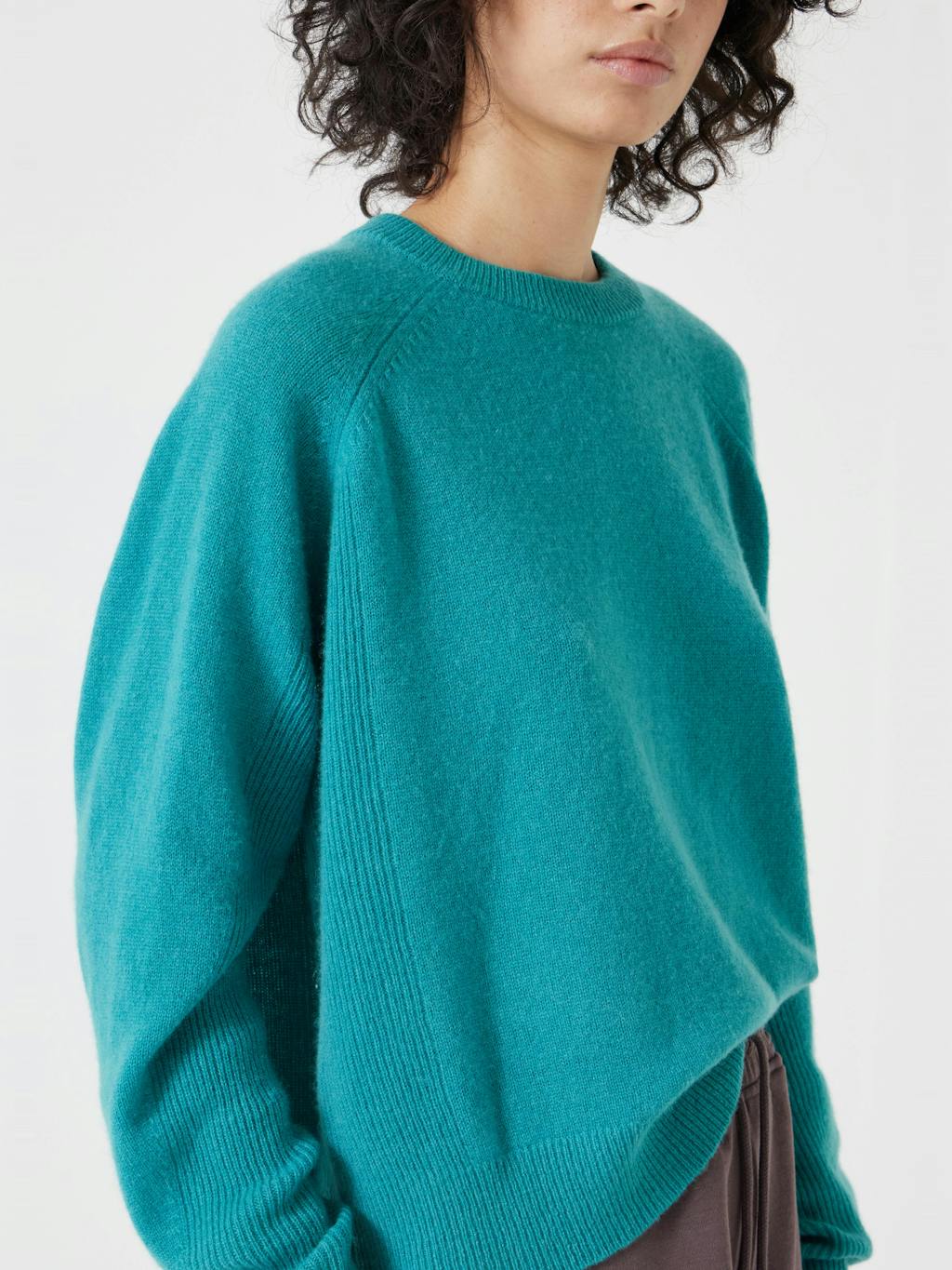 011573-1896-04 Jasmine Cashmere Rib Detail Jumper