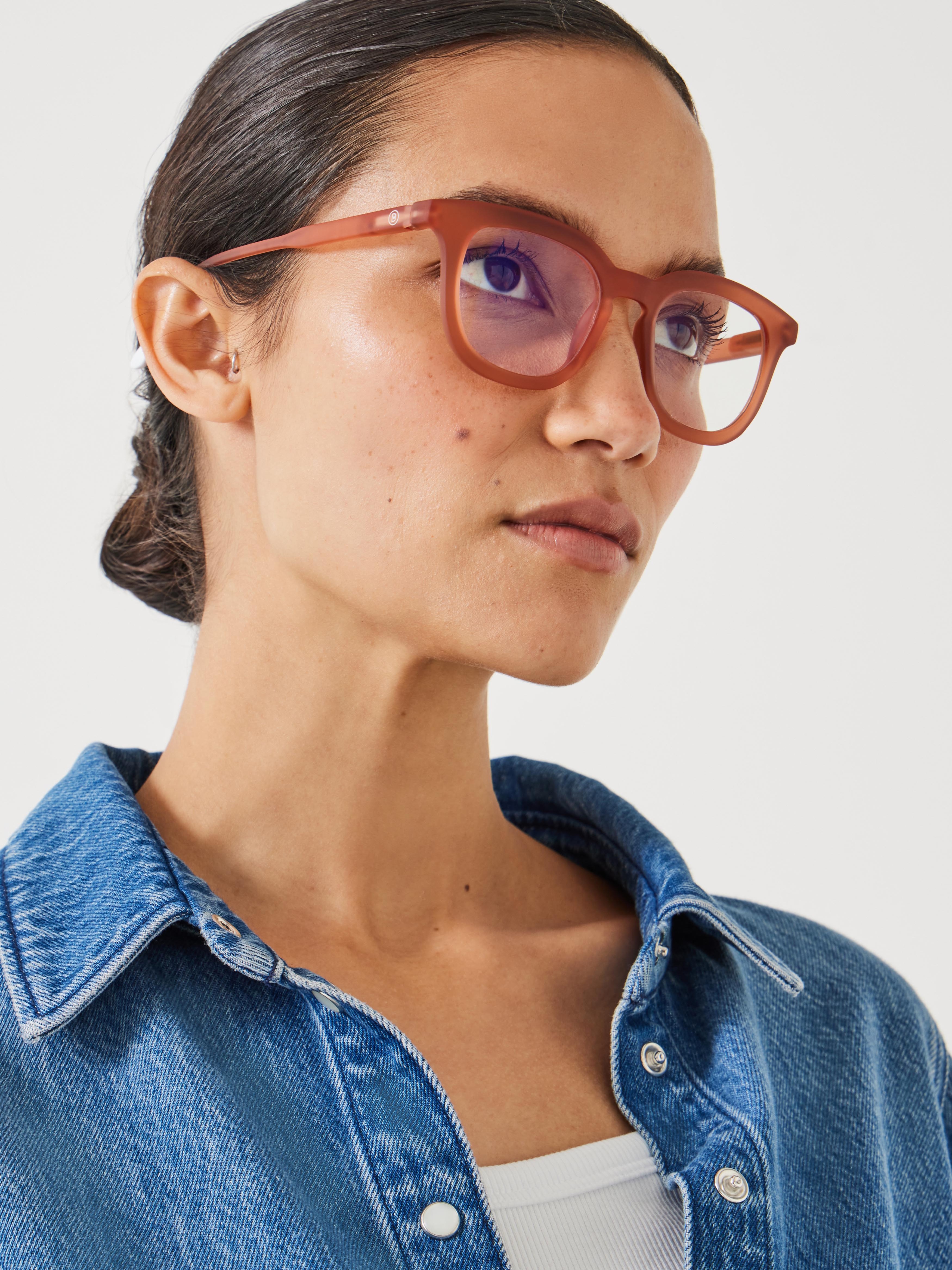 Barner Osterbro Reading Glasses (Dark Red)