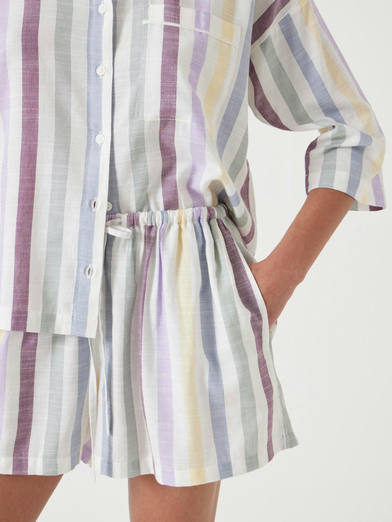 011037-4754-02 Rudie Stripe Short Pyjama Set