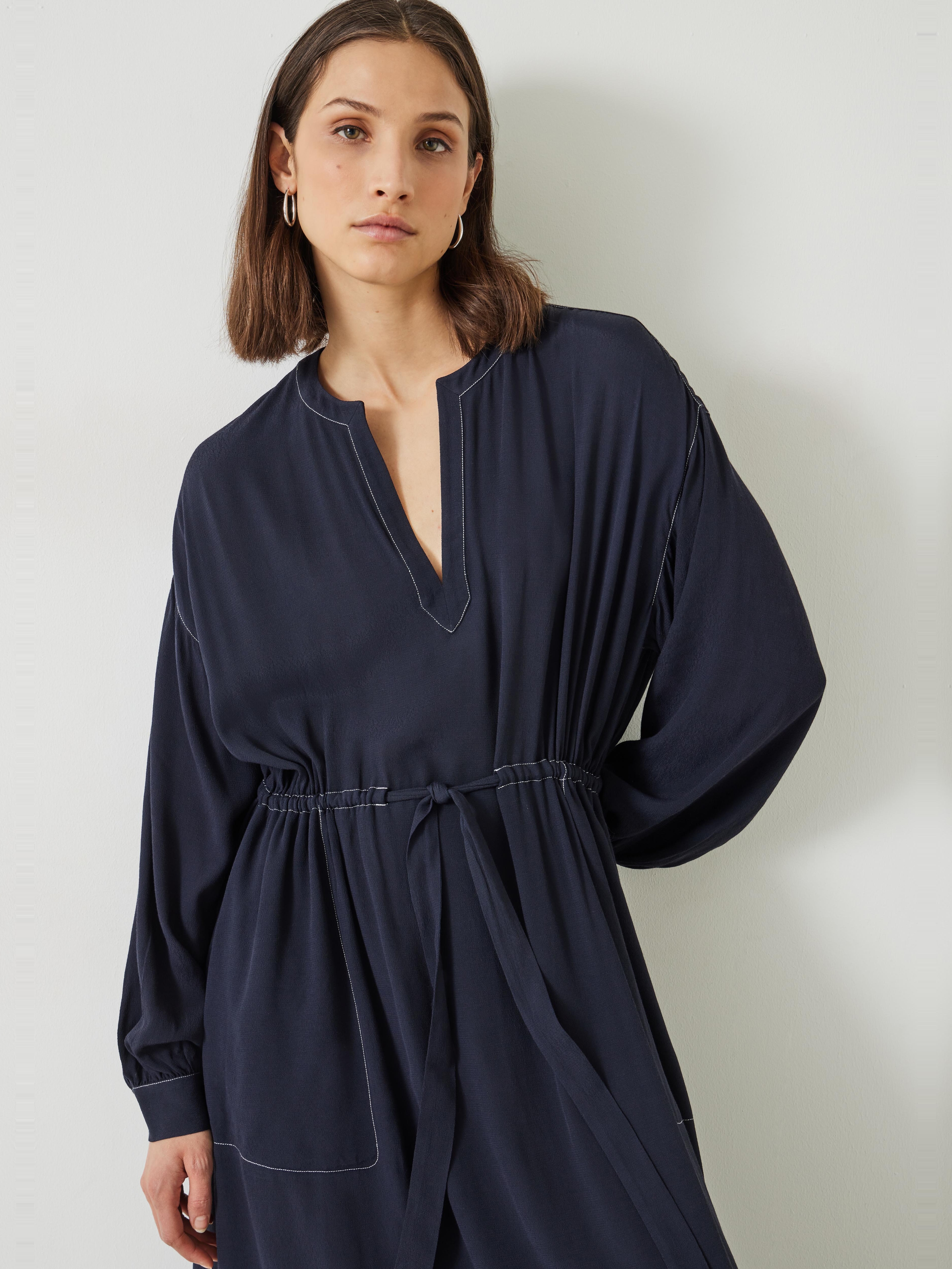 Julie Oversized Contrast Maxi Dress
