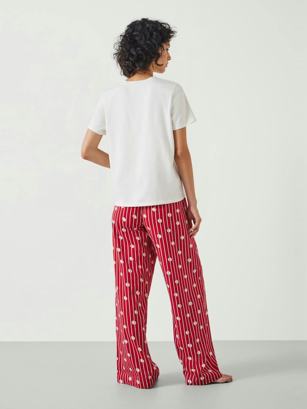 012396-0001-03 Lucy Cotton Viscose T-Shirt Pyjama Set