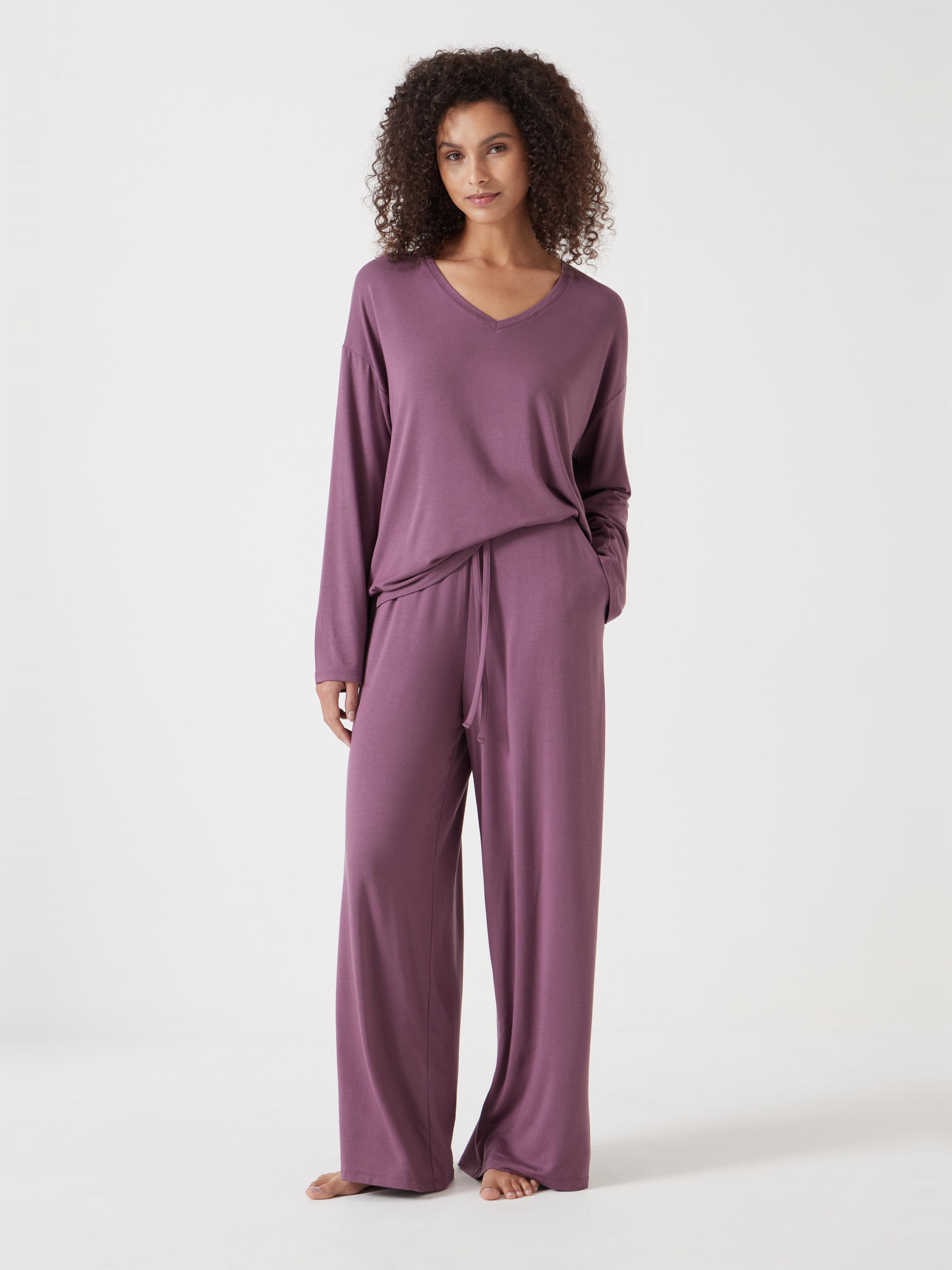 Nox Jersey V-Neck Pyjamas